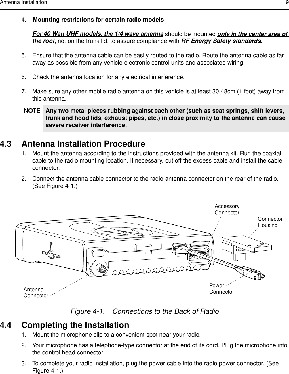 Motorola Cm300 User Manual