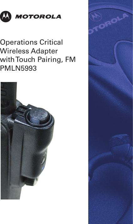 Operations CriticalWireless Adapterwith Touch Pairing, FMPMLN5993