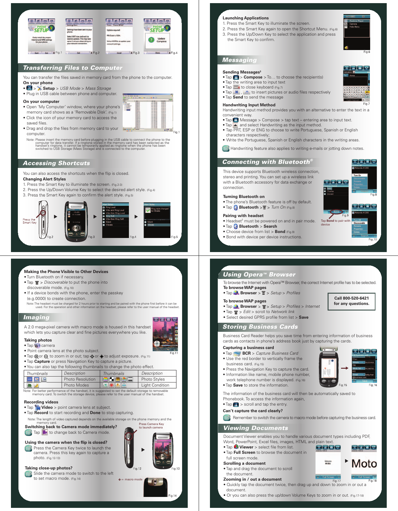 Page 2 of 2 - Motorola Motorola-A1200-Quick-Start-Manual- 9510a63o  Motorola-a1200-quick-start-manual