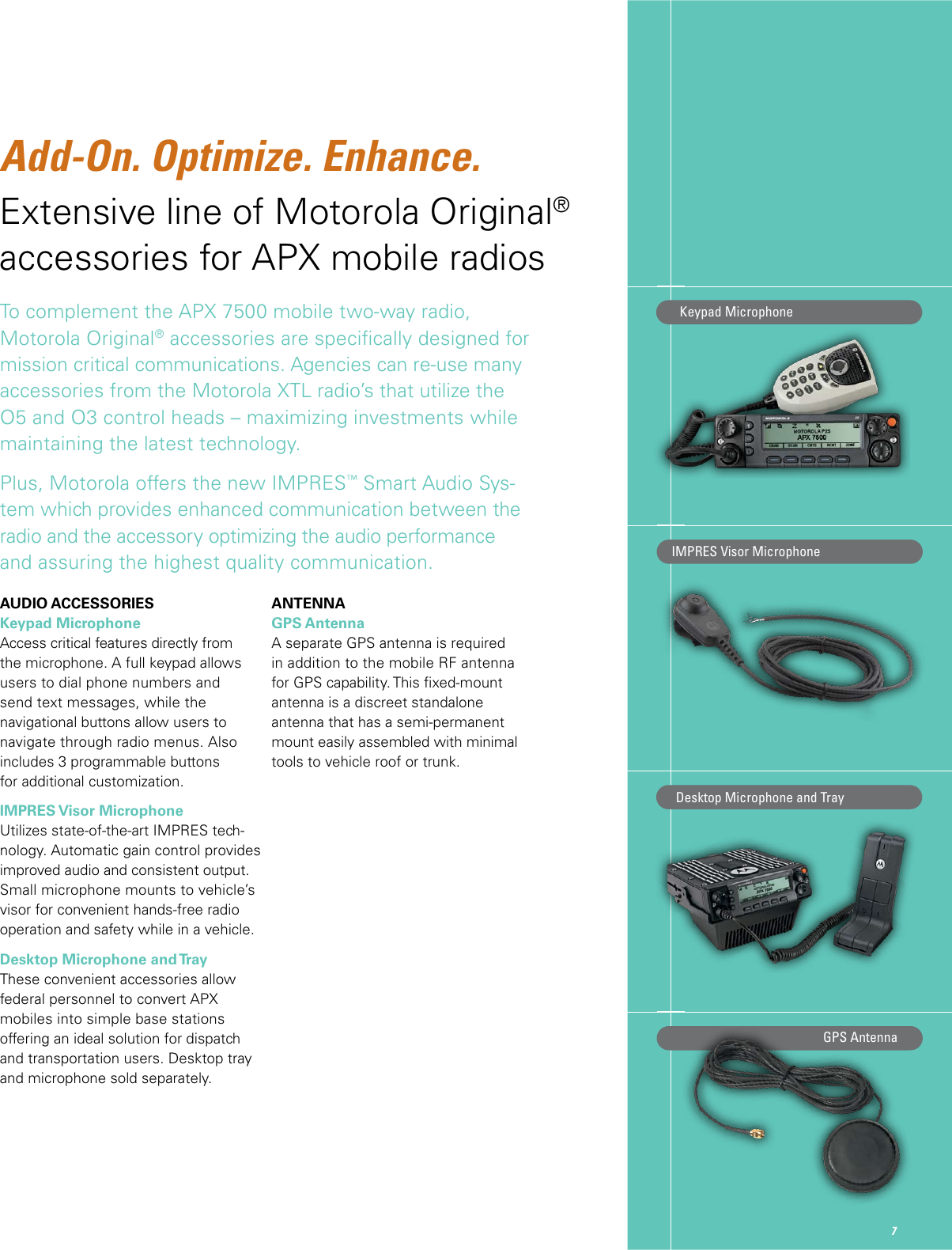 Page 7 of 8 - Motorola Motorola-Apx-7500-Users-Manual- APX 7500 Mobile For Federal Markets  Motorola-apx-7500-users-manual