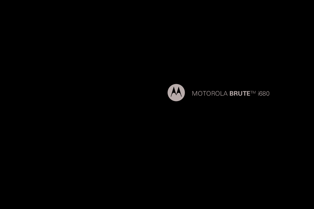 Page 1 of 1 - Motorola Motorola-Brute-I680-Nextel-Instruction-Manual-  Motorola-brute-i680-nextel-instruction-manual