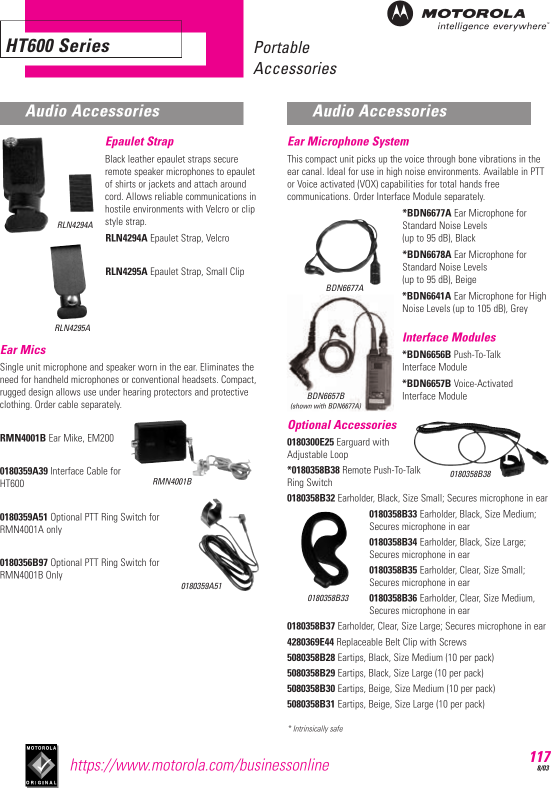 Page 8 of 12 - Motorola Motorola-Ht600-Users-Manual- Moto_portable  Motorola-ht600-users-manual