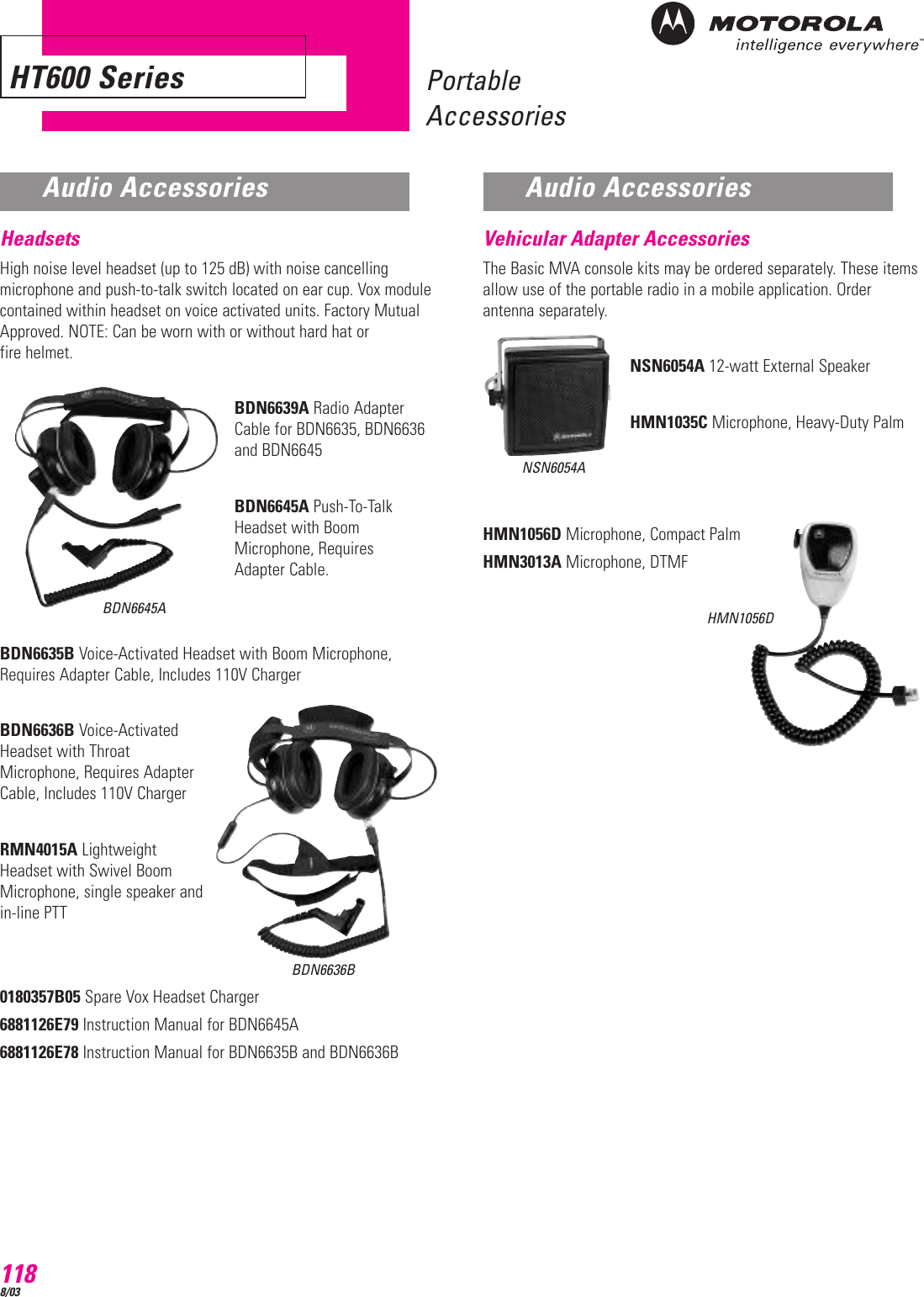 Page 9 of 12 - Motorola Motorola-Ht600-Users-Manual- Moto_portable  Motorola-ht600-users-manual