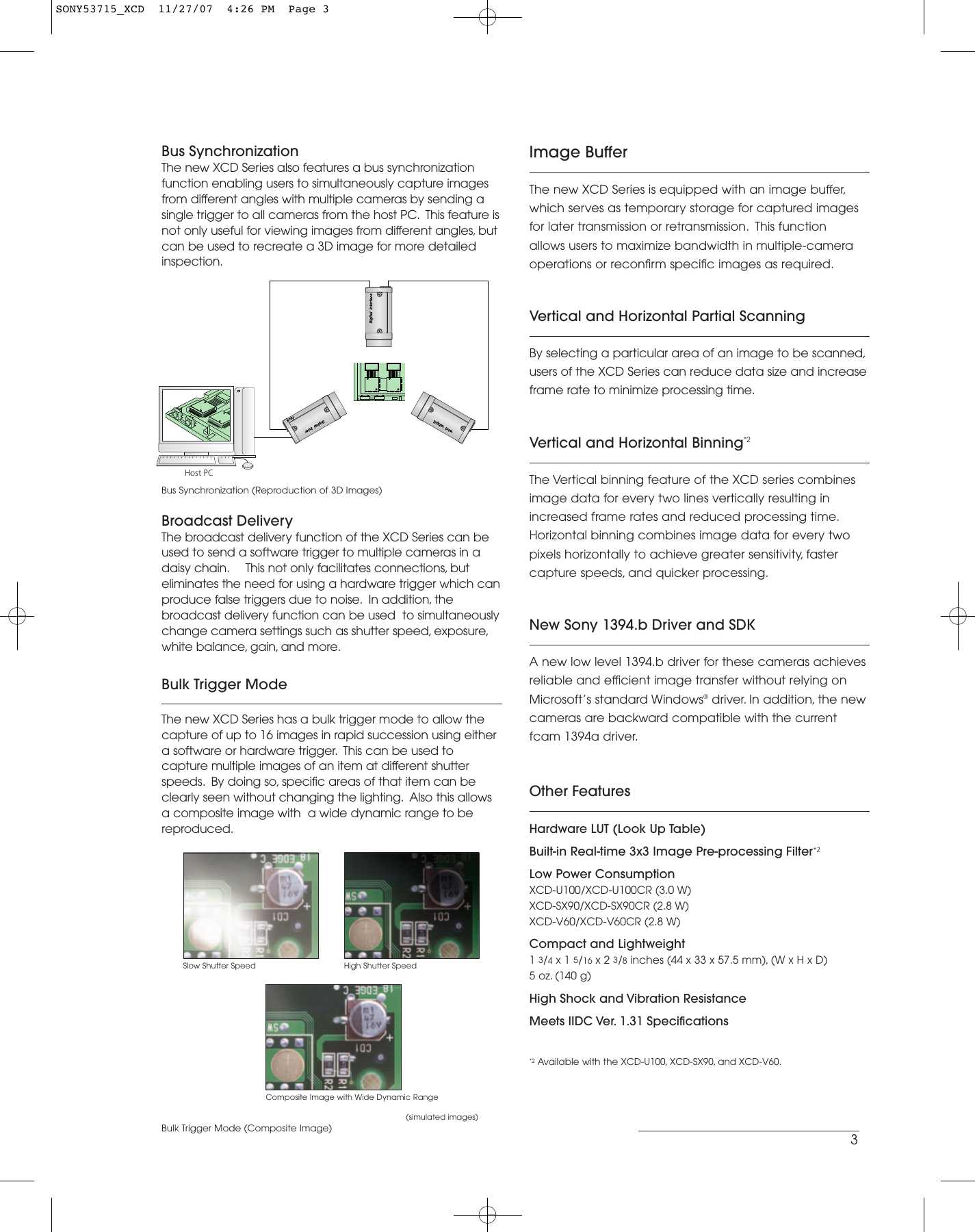 Page 3 of 4 - Motorola Motorola-Ieee-1394-B-Users-Manual- SONY53715_XCD  Motorola-ieee-1394-b-users-manual