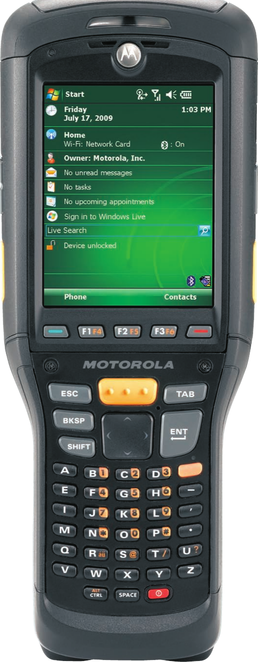 Page 1 of 11 - Motorola Motorola-Mc9500-K-Users-Manual- The MC9500-K Application Guide  Motorola-mc9500-k-users-manual