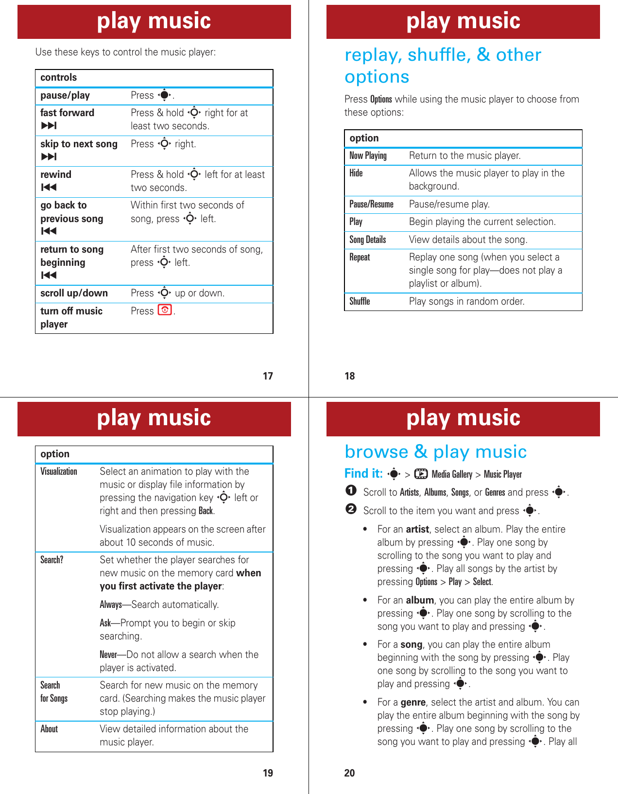 Page 5 of 10 - Motorola Motorola-Motorokr-Z6M-Cdma-Alltel-Quick-Start-Manual-  Motorola-motorokr-z6m-cdma-alltel-quick-start-manual