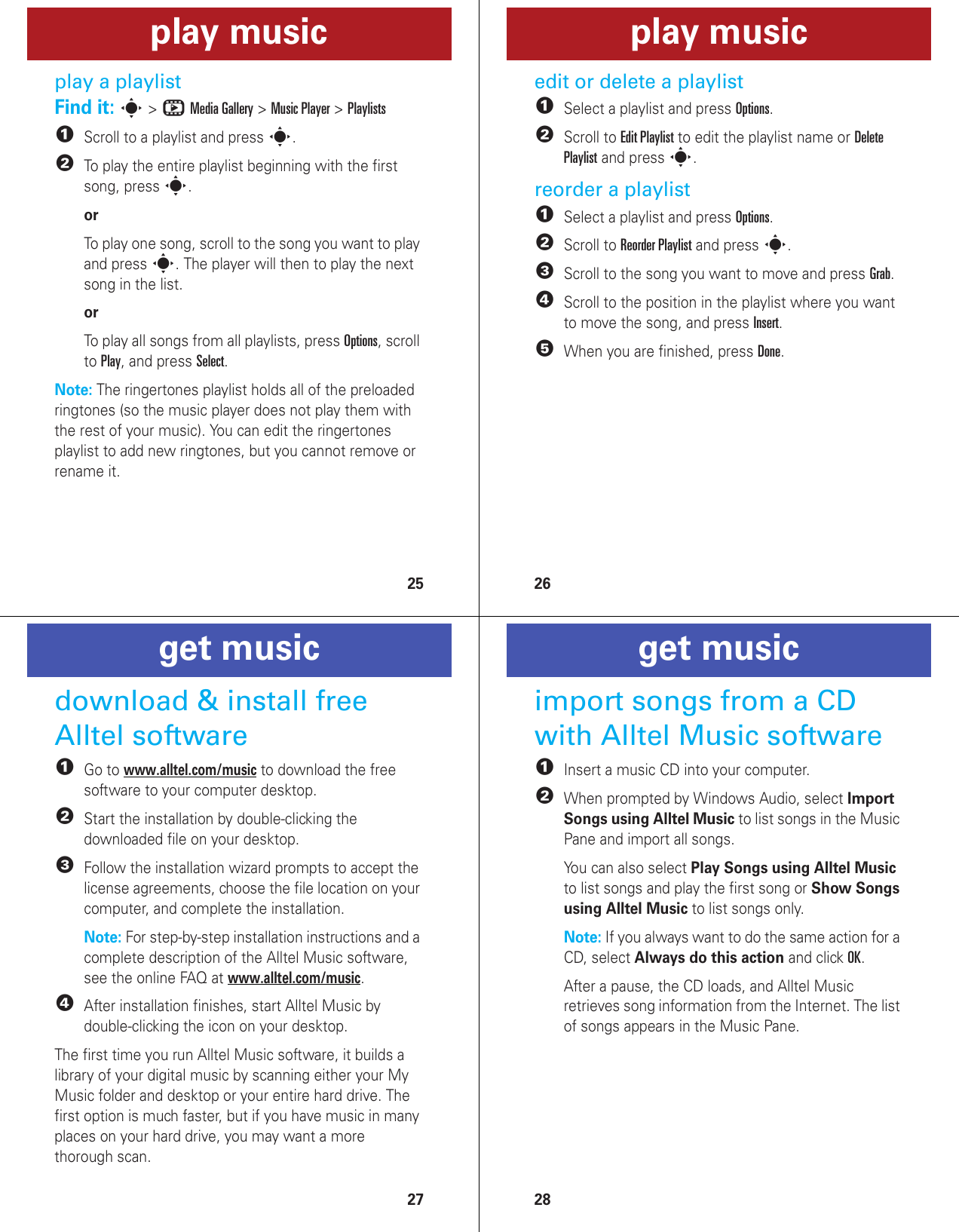 Page 7 of 10 - Motorola Motorola-Motorokr-Z6M-Cdma-Alltel-Quick-Start-Manual-  Motorola-motorokr-z6m-cdma-alltel-quick-start-manual