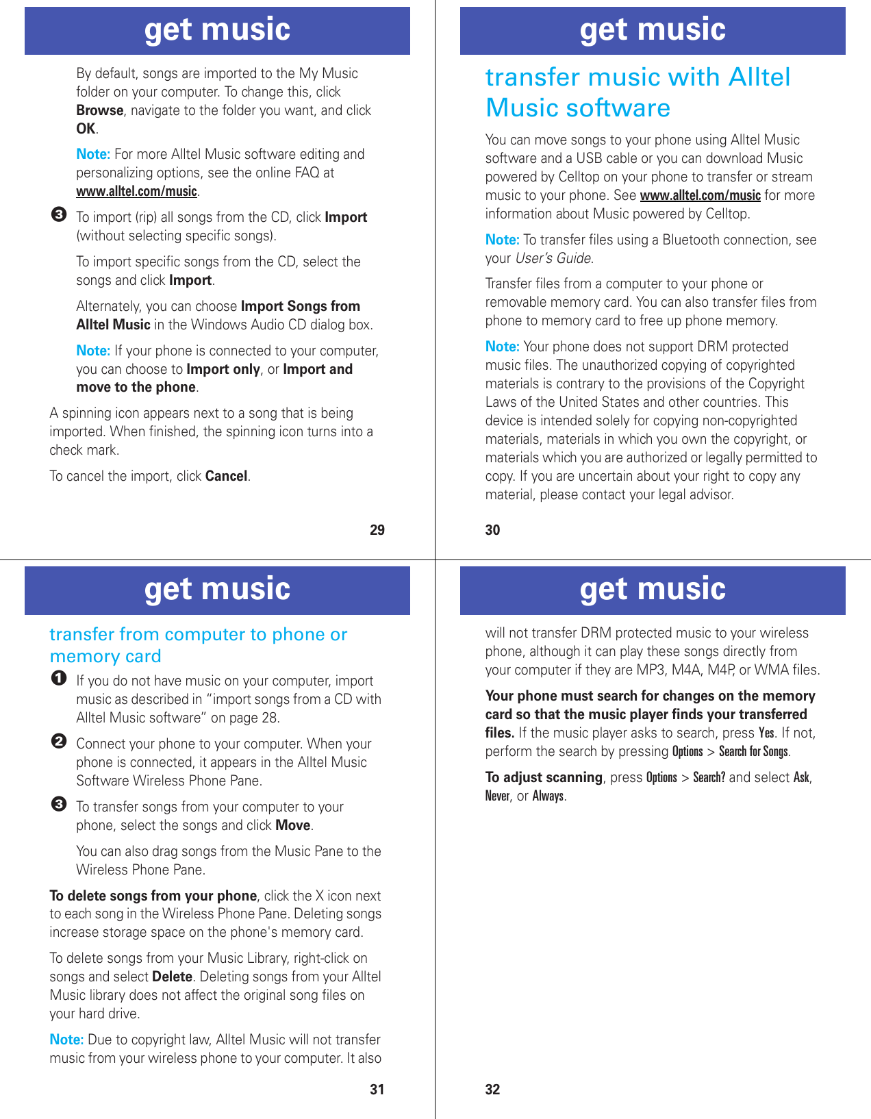 Page 8 of 10 - Motorola Motorola-Motorokr-Z6M-Cdma-Alltel-Quick-Start-Manual-  Motorola-motorokr-z6m-cdma-alltel-quick-start-manual