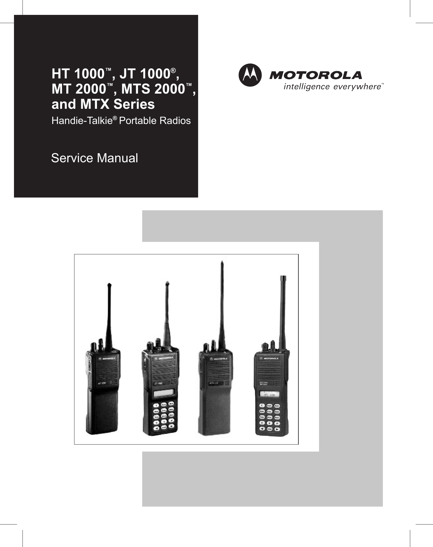 Used Motorola HT1000 VHF 136-174Mhz 16Ch Wideband Portable Radio H01KDC9AA3AN