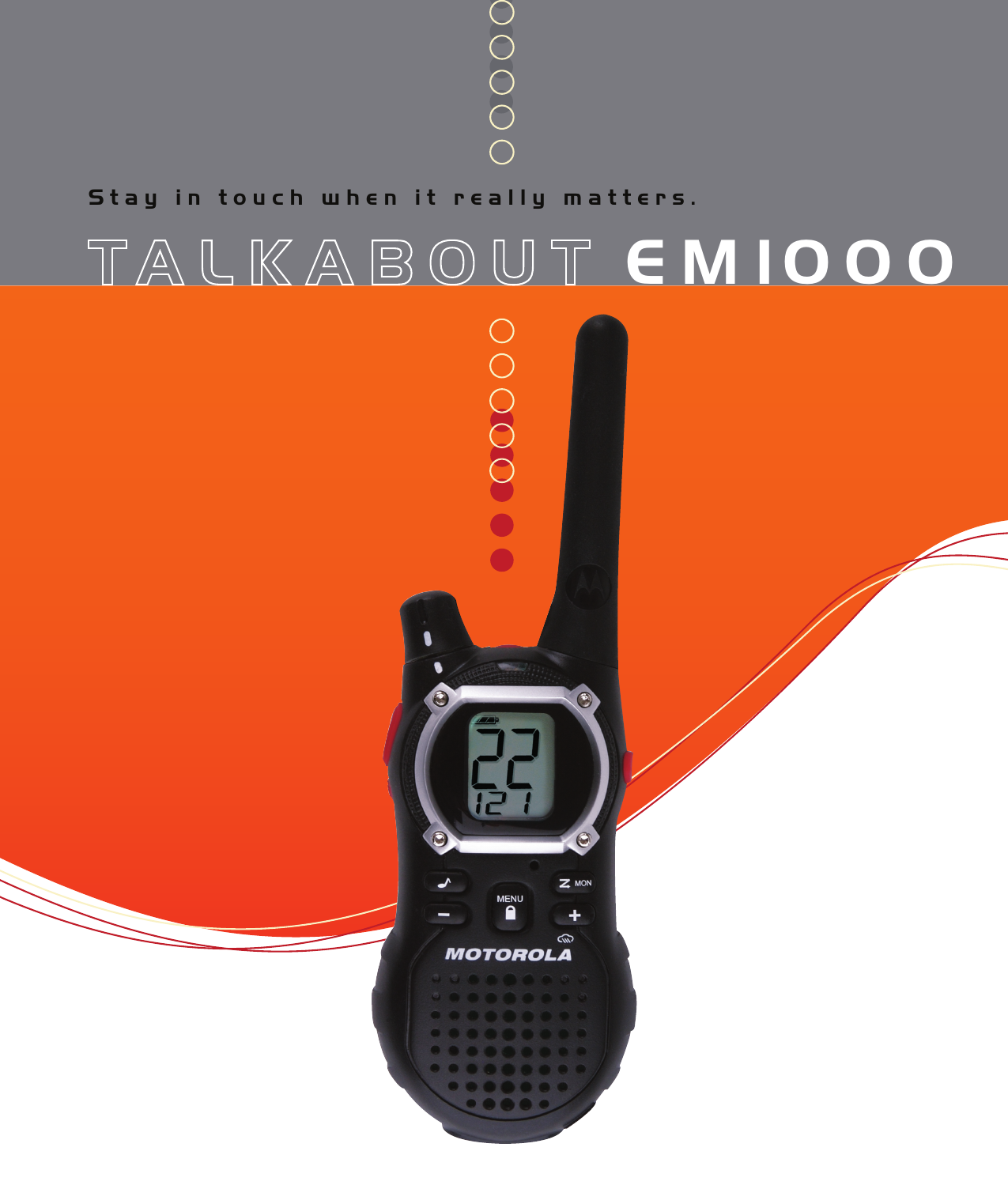 Page 1 of 2 - Motorola Motorola-Motorola-Talkabout-Em1000R-Two-Way-Radio-Em1000R-Users-Manual-  Motorola-motorola-talkabout-em1000r-two-way-radio-em1000r-users-manual