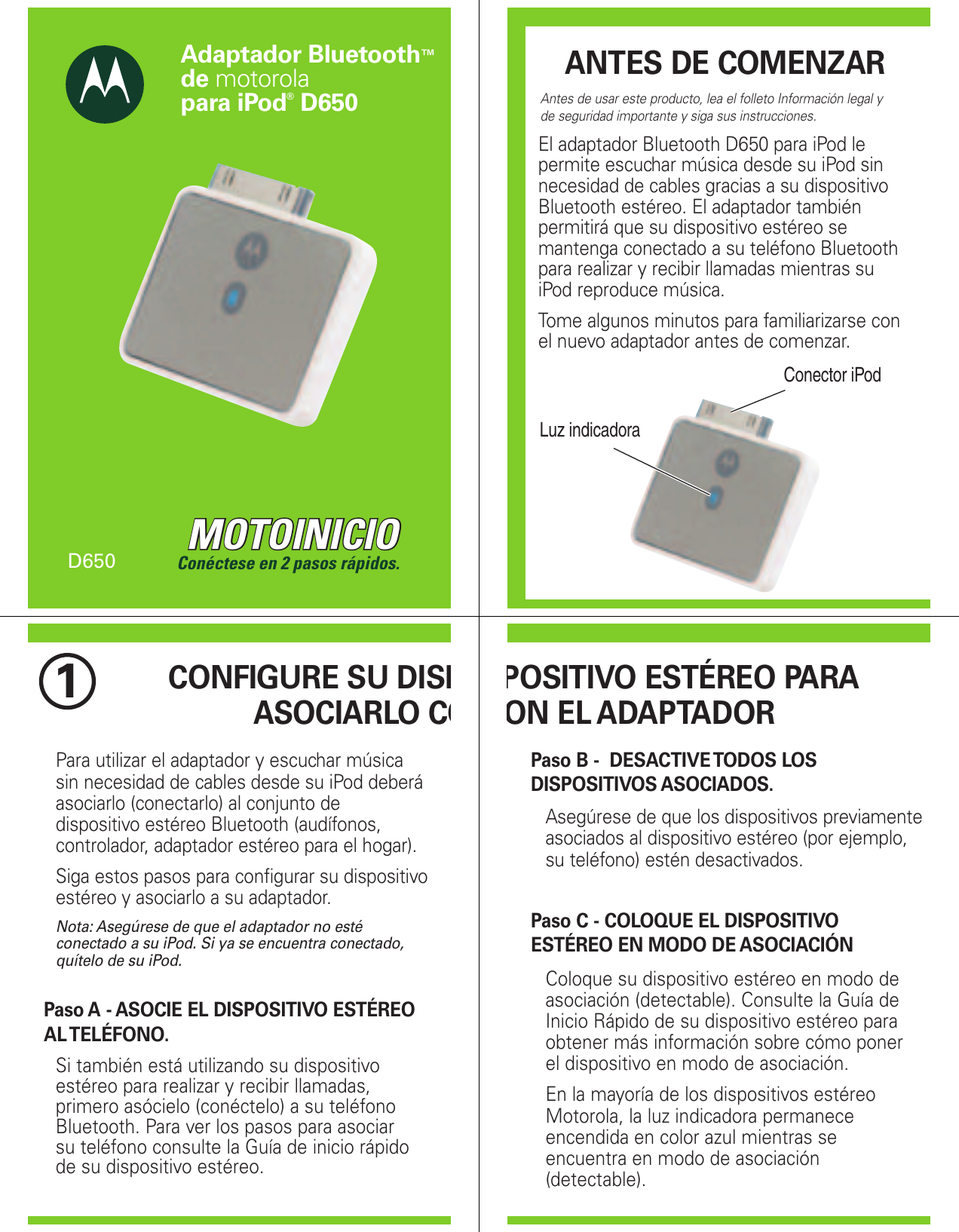 Page 4 of 6 - Motorola Motorola-Motostart-D650-Users-Manual- 9510a82o  Motorola-motostart-d650-users-manual