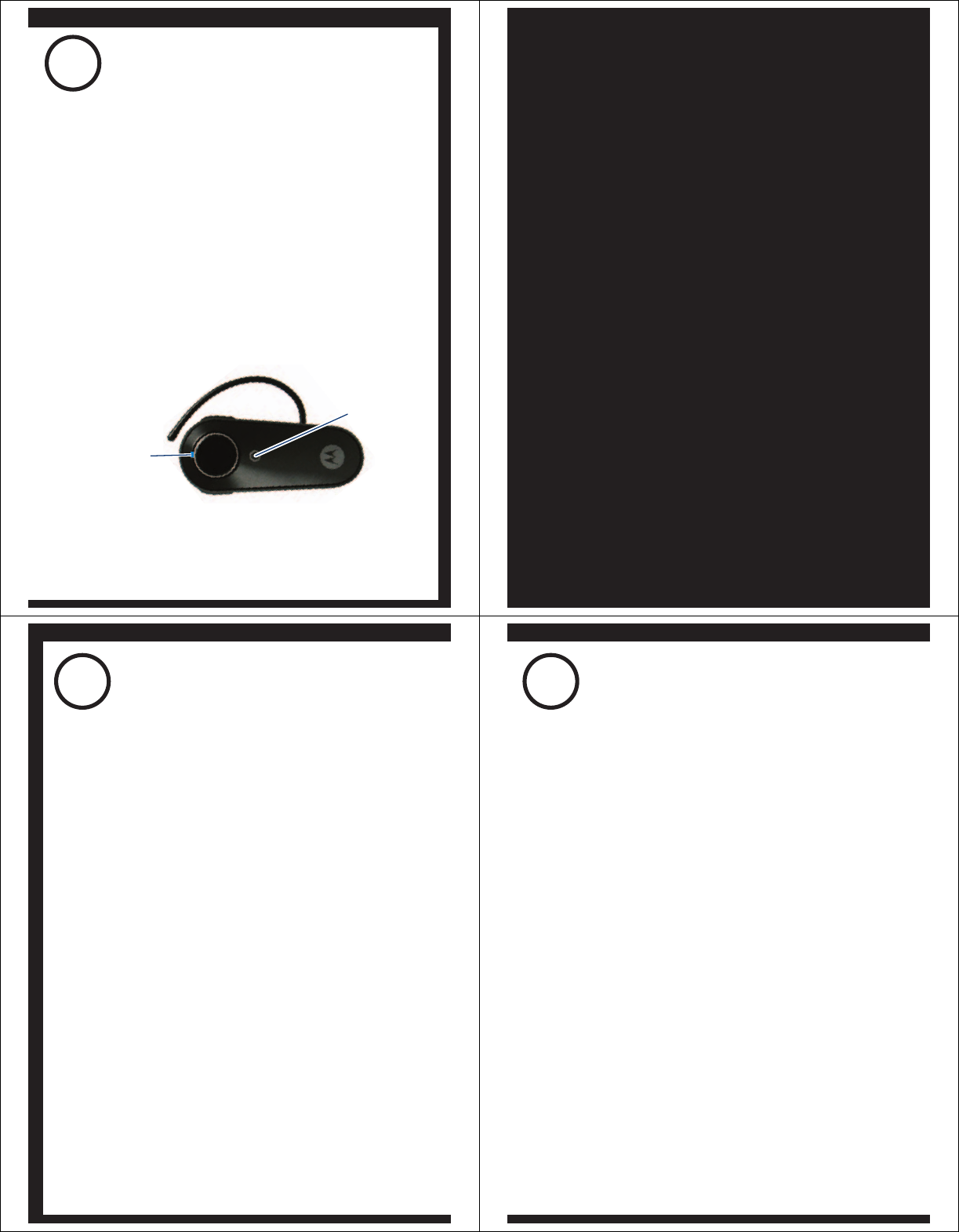 Motorola Other Bluetooth Headsets H385 Owners Manual