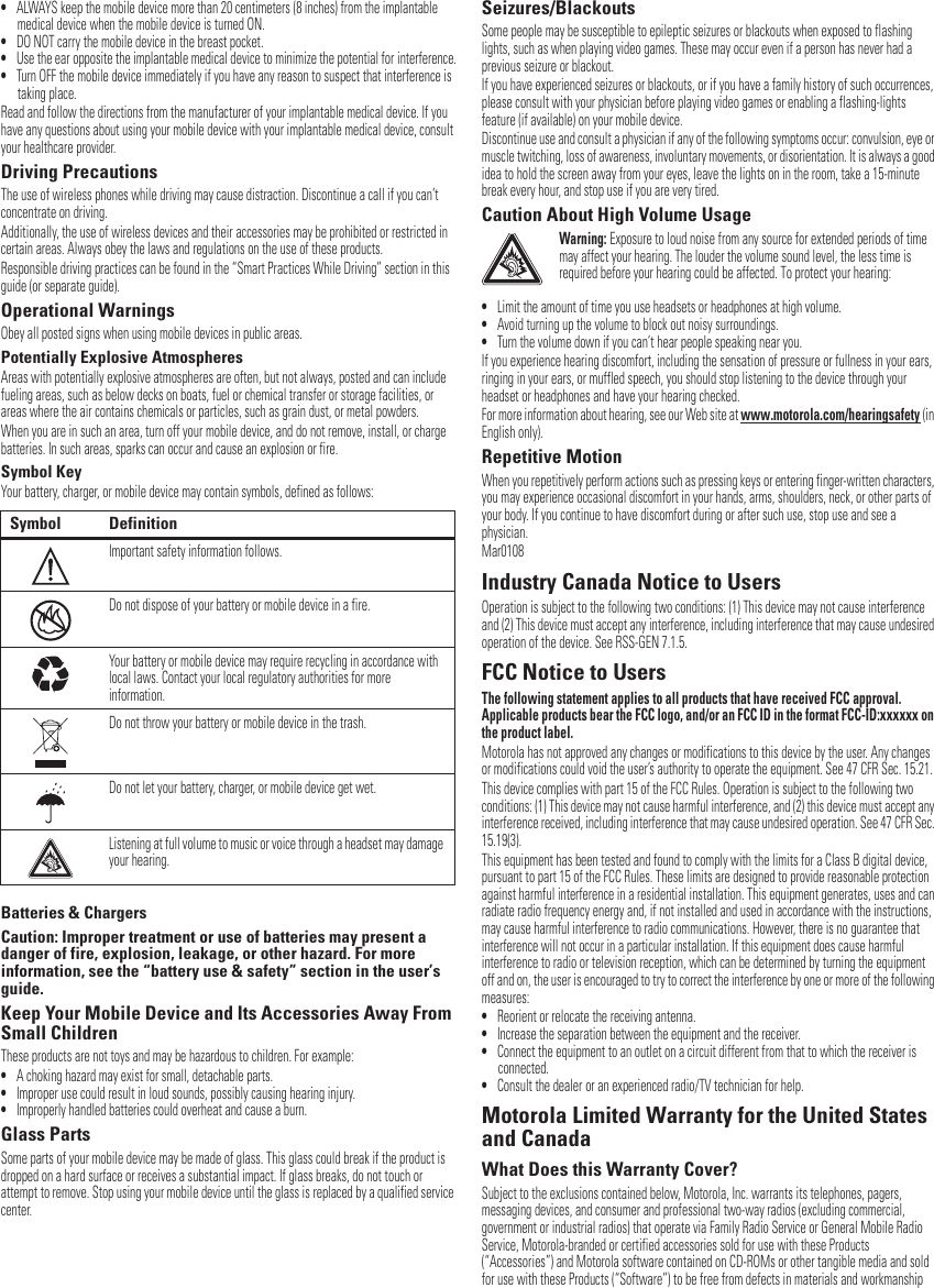 Page 7 of 10 - Motorola Motorola-Razr-V3S-Getting-Started-Guide- Motorola-razr-v3s-getting-started-guide