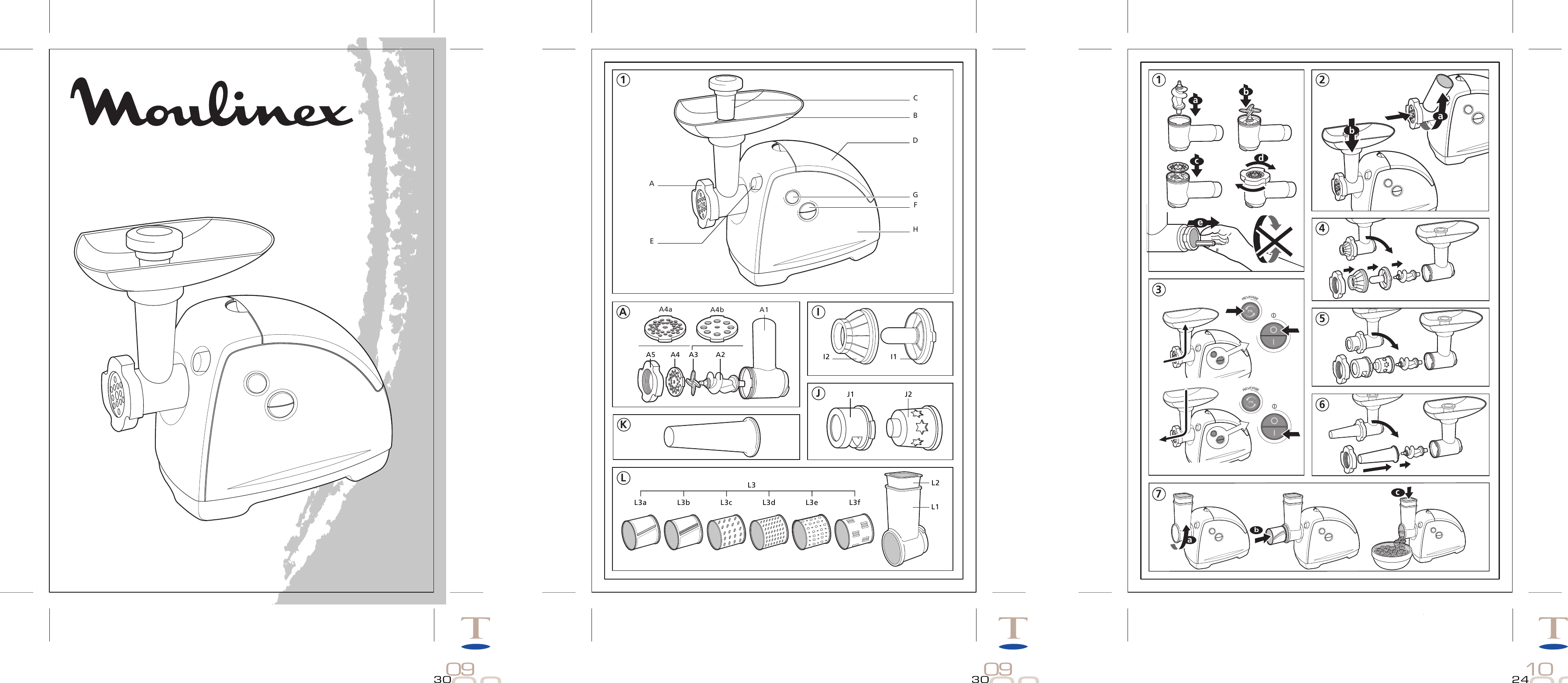 Moulinex Meat Mincer Users Manual