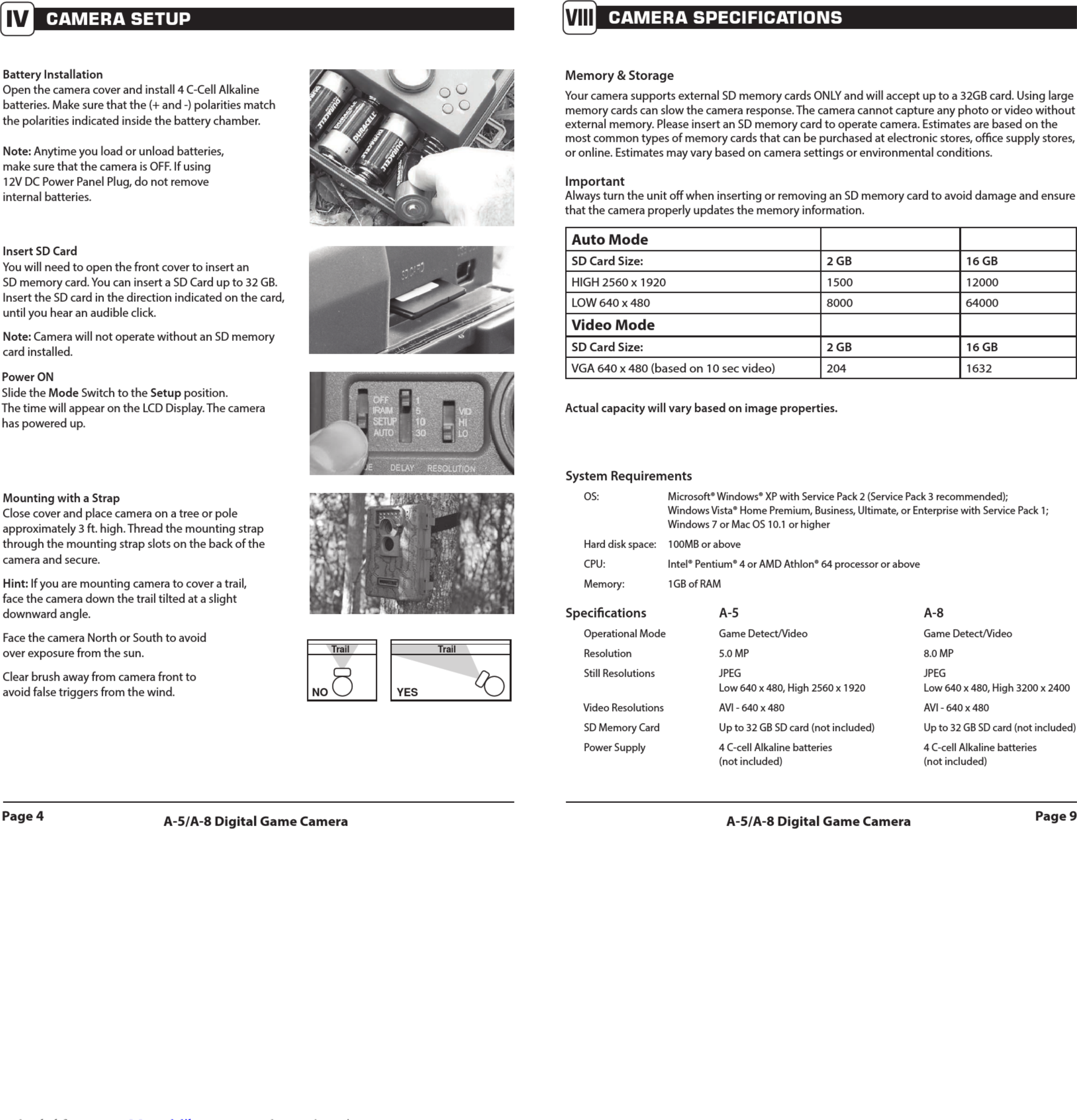 Page 4 of 6 - Moultrie Moultrie-A-5-Instructions-Manual- Moultrie-a-5-instructions-manual-1002836  Moultrie-a-5-instructions-manual