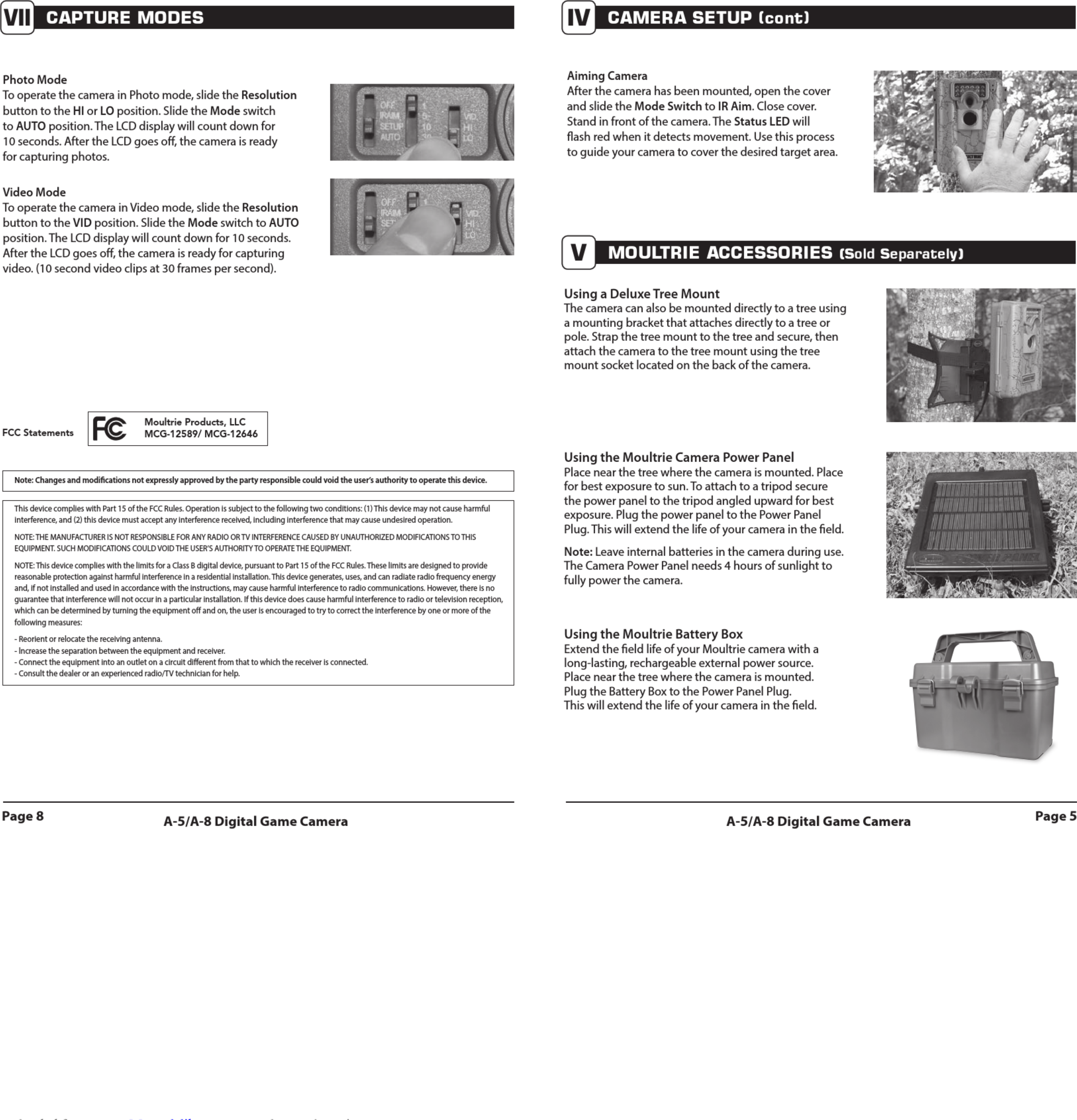 Page 5 of 6 - Moultrie Moultrie-A-5-Instructions-Manual- Moultrie-a-5-instructions-manual-1002836  Moultrie-a-5-instructions-manual