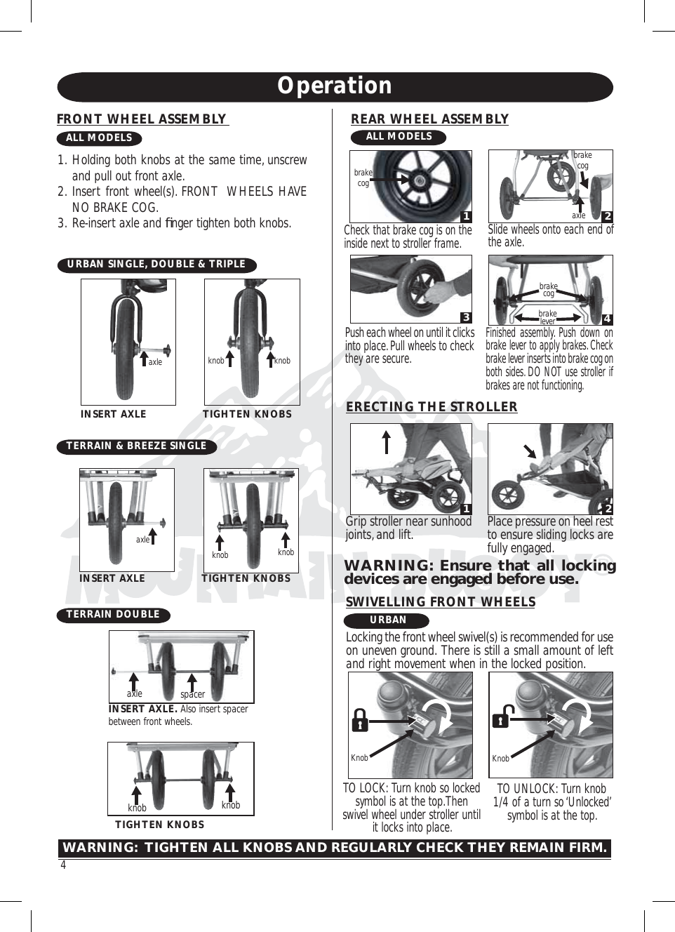 Page 3 of 11 - Mountain-Buggy Mountain-Buggy-Breeze-Single-B1204-Users-Manual-  Mountain-buggy-breeze-single-b1204-users-manual