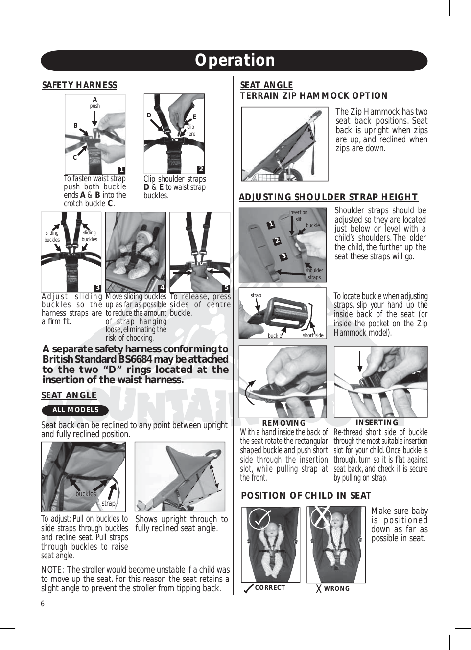 Page 5 of 11 - Mountain-Buggy Mountain-Buggy-Breeze-Single-B1204-Users-Manual-  Mountain-buggy-breeze-single-b1204-users-manual