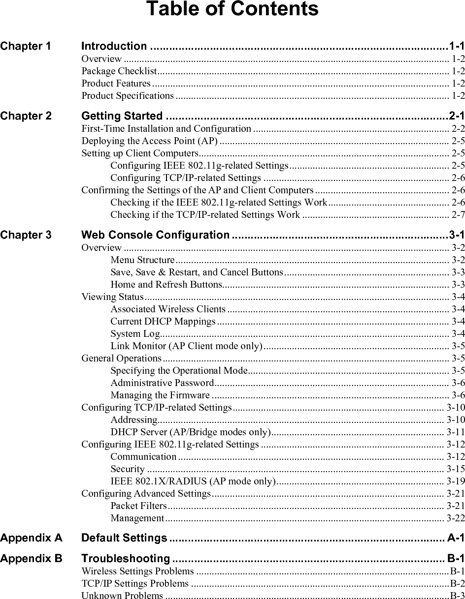  Appendix C Regulatory Statement .............................................................................. C-1 Appendix D Service Information.................................................................................. D-1 MOXA Internet Services ..................................................................................................... D-2 Problem Report Form.......................................................................................................... D-3 Product Return Procedure.................................................................................................... D-4  