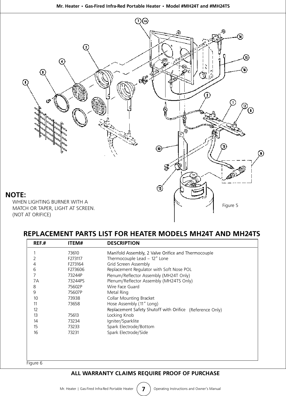 Page 7 of 8 - Mr-Heater Mr-Heater-Mh24T-Users-Manual- MH24T_US_mar_27  Mr-heater-mh24t-users-manual