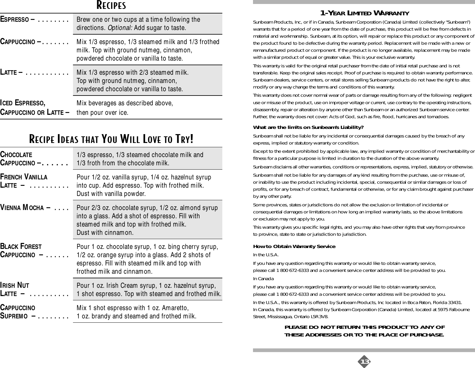 Page 7 of 8 - Mrcoffee Mrcoffee-Ecmp30-33-Users-Manual-  Mrcoffee-ecmp30-33-users-manual