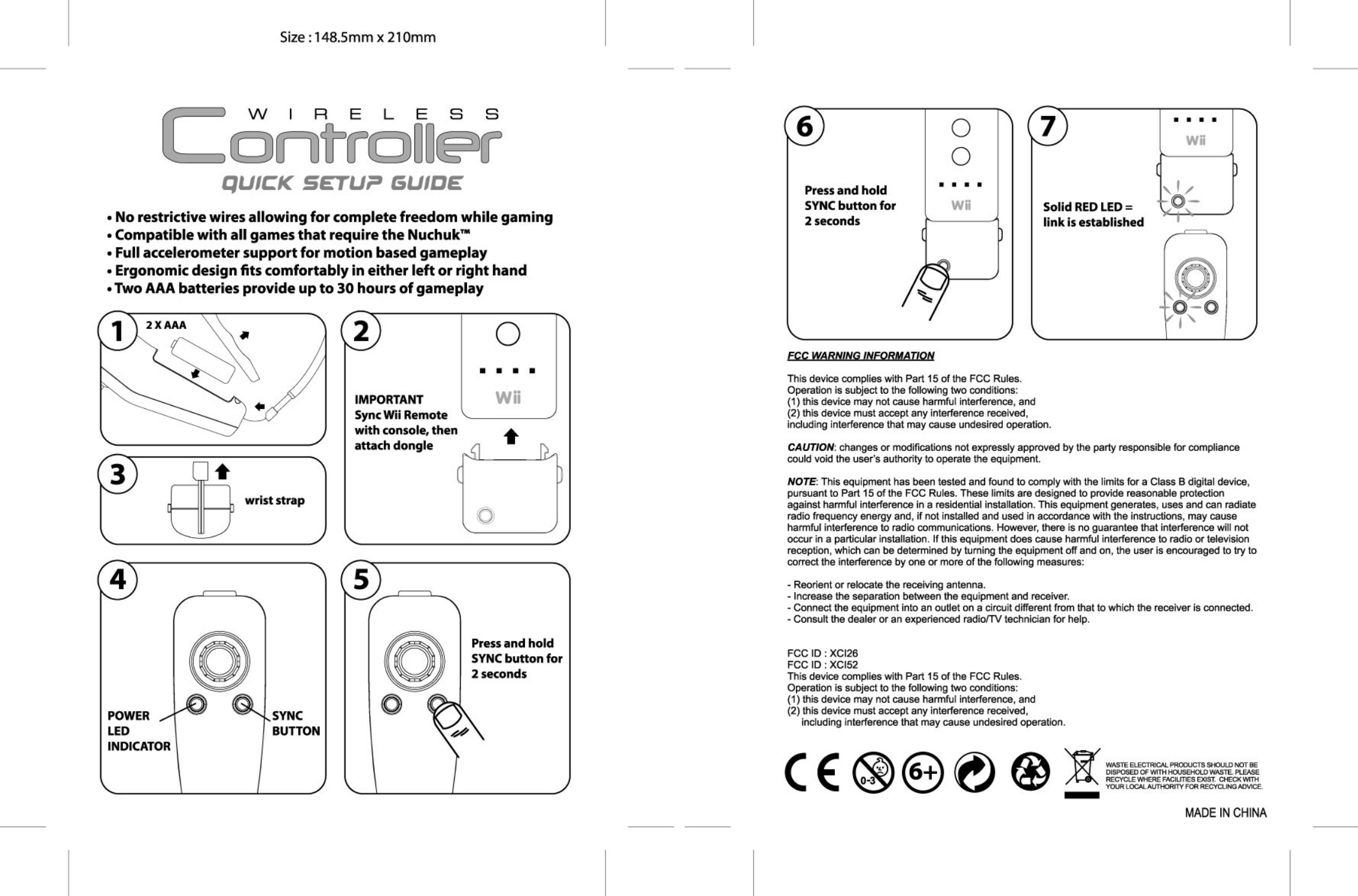 Msi Entertainment 52 RF joystick User Manual Manual