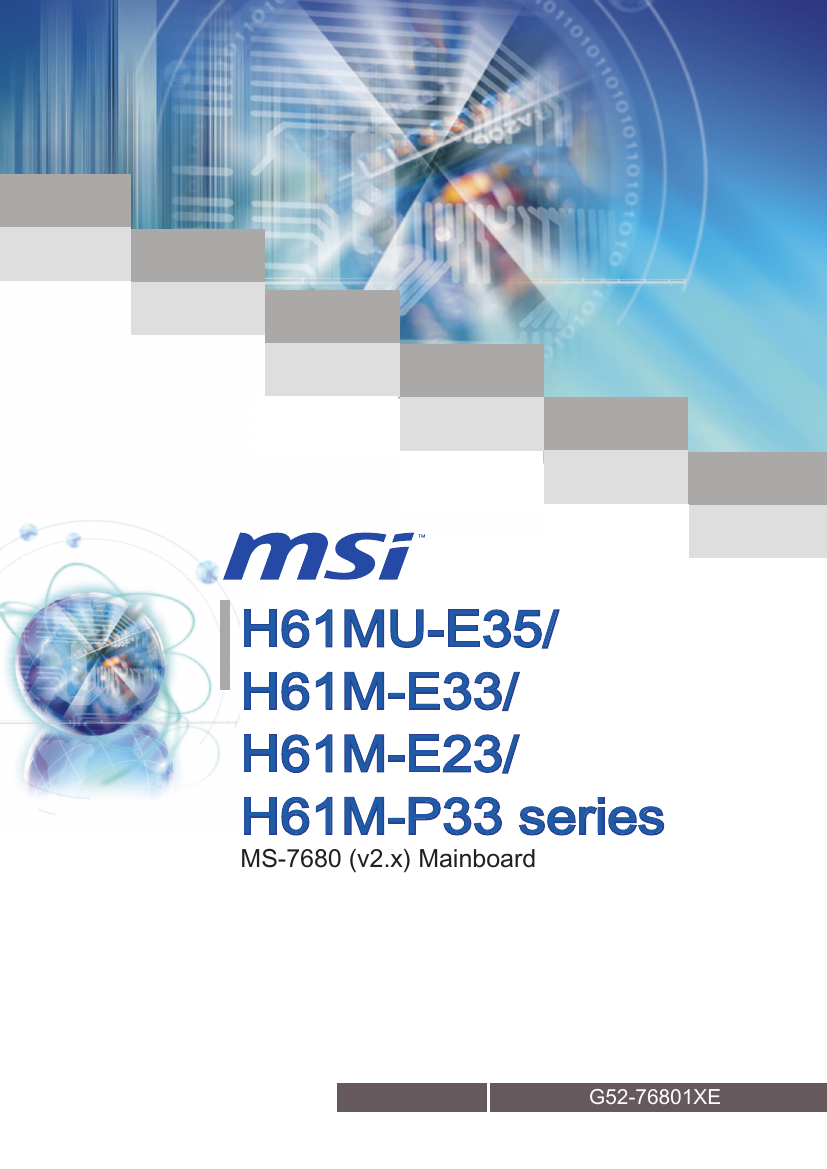 Msi H61mu 5 Owner S Manual