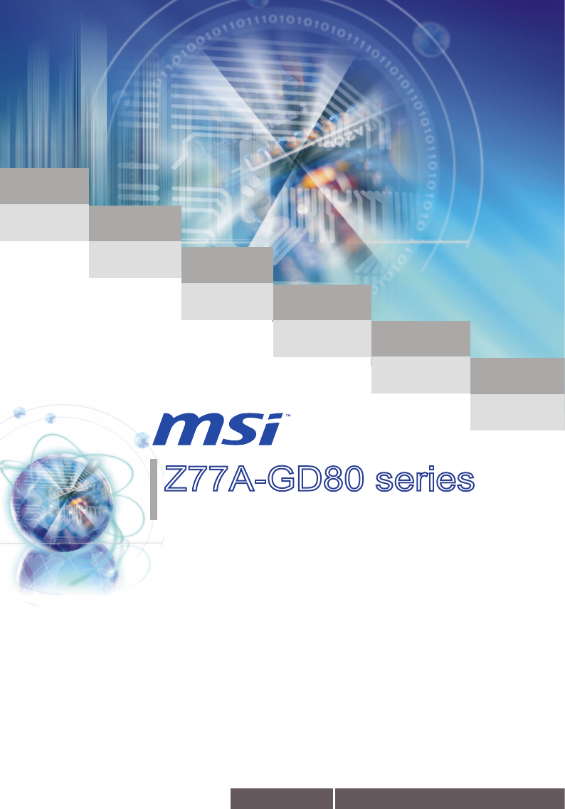 Msi S Z77A Gd80 Owner Manual