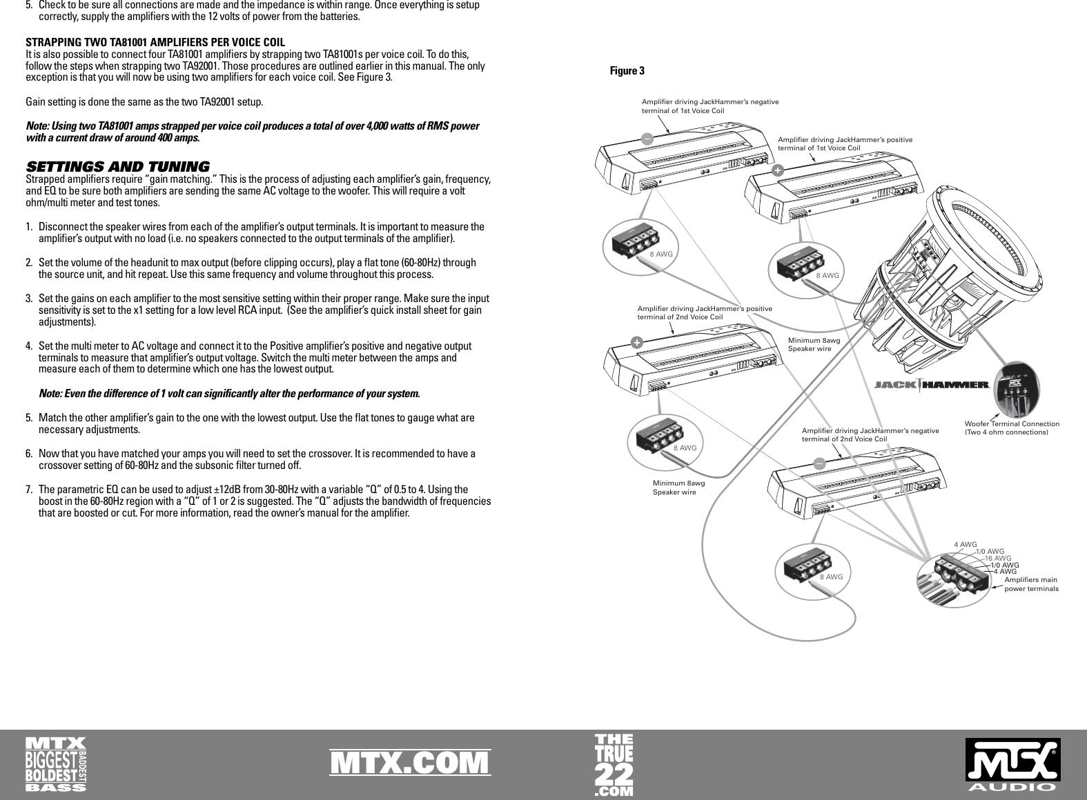 Page 6 of 9 - Mtx-Audio Mtx-Audio-Jackhammer-Users-Manual-  Mtx-audio-jackhammer-users-manual