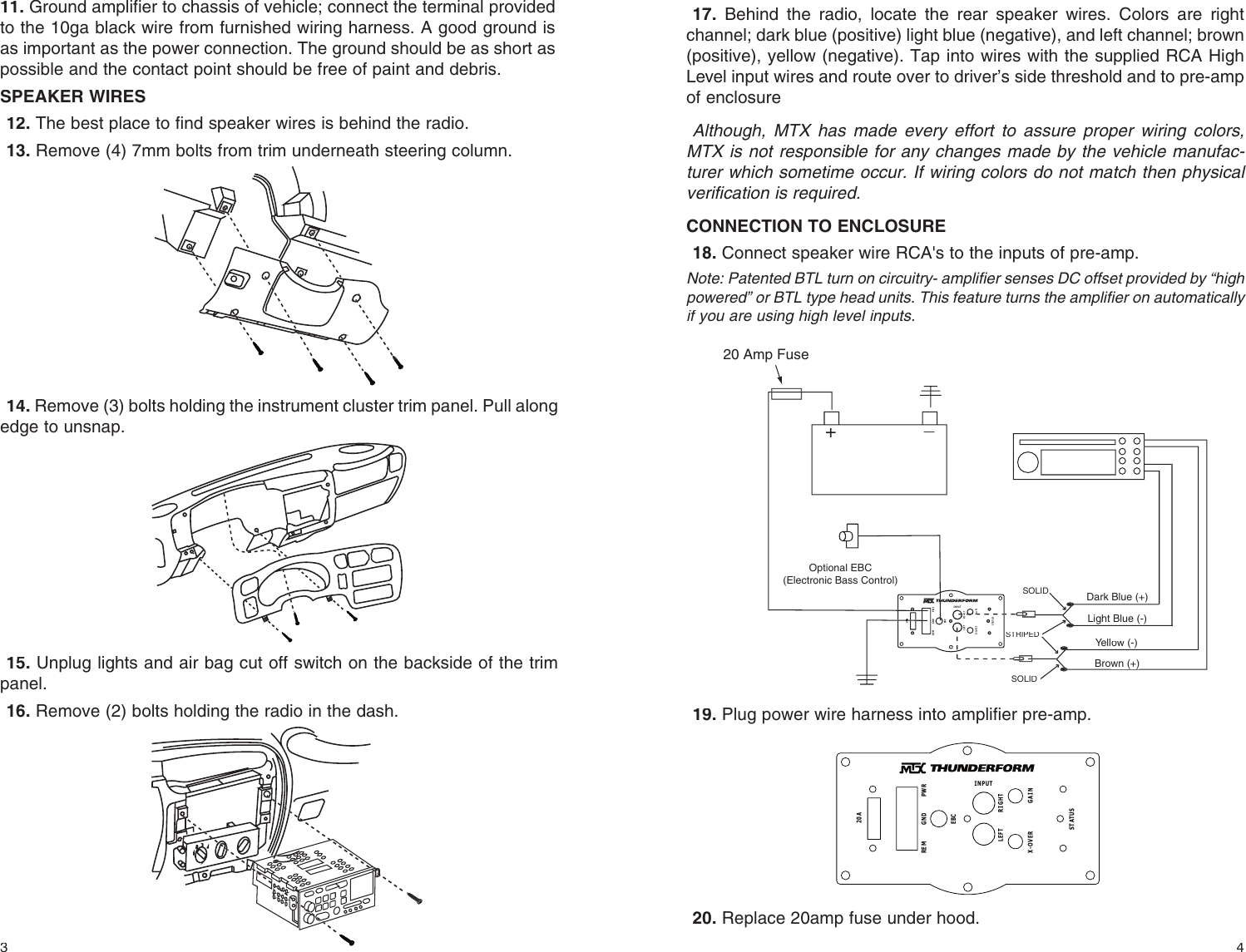 Kicker Dx 250.1 Wiring Diagram from usermanual.wiki