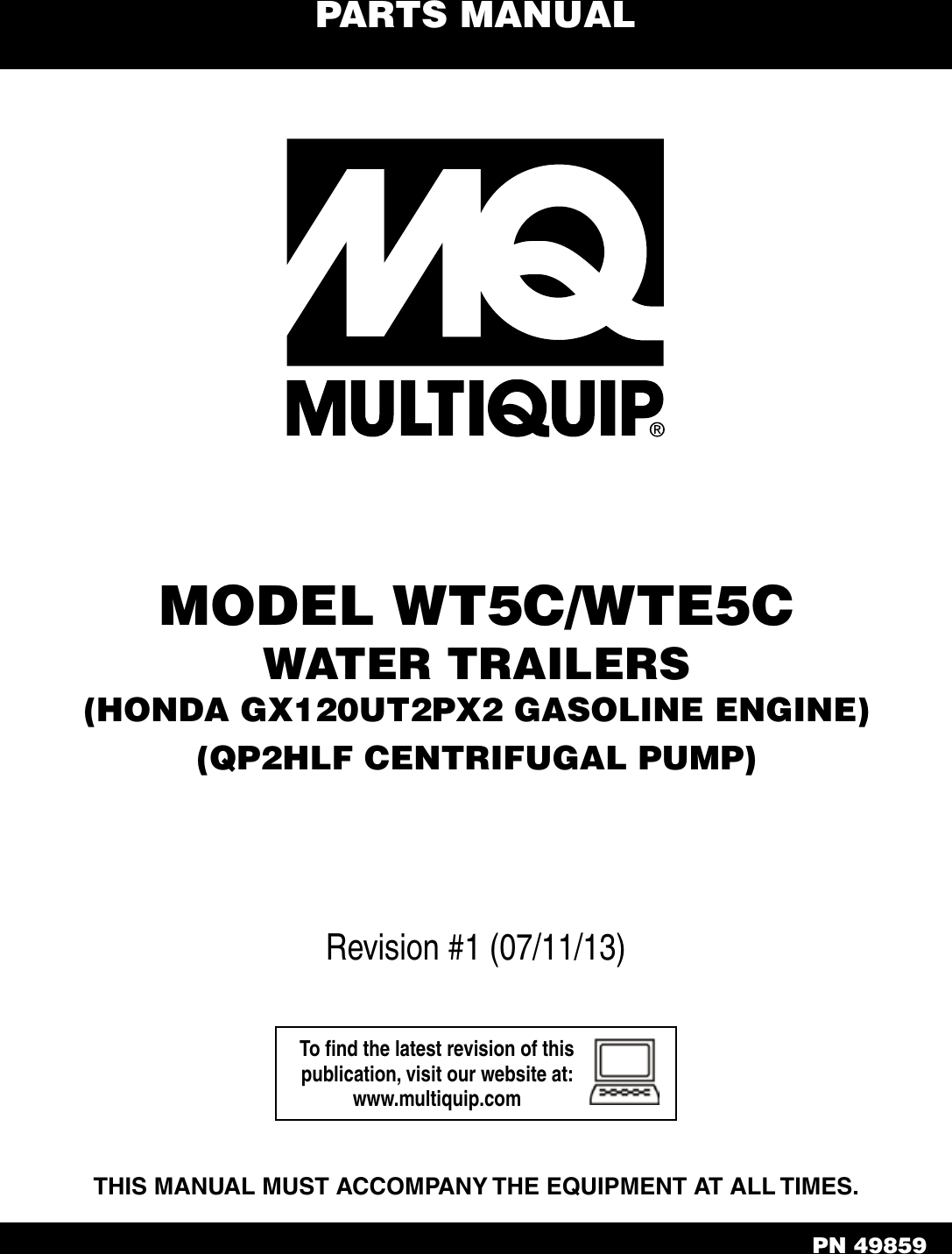 Multiquip WT5C User Manual To The 174c7884 0b14 4600 ab13 0720cc8b6264