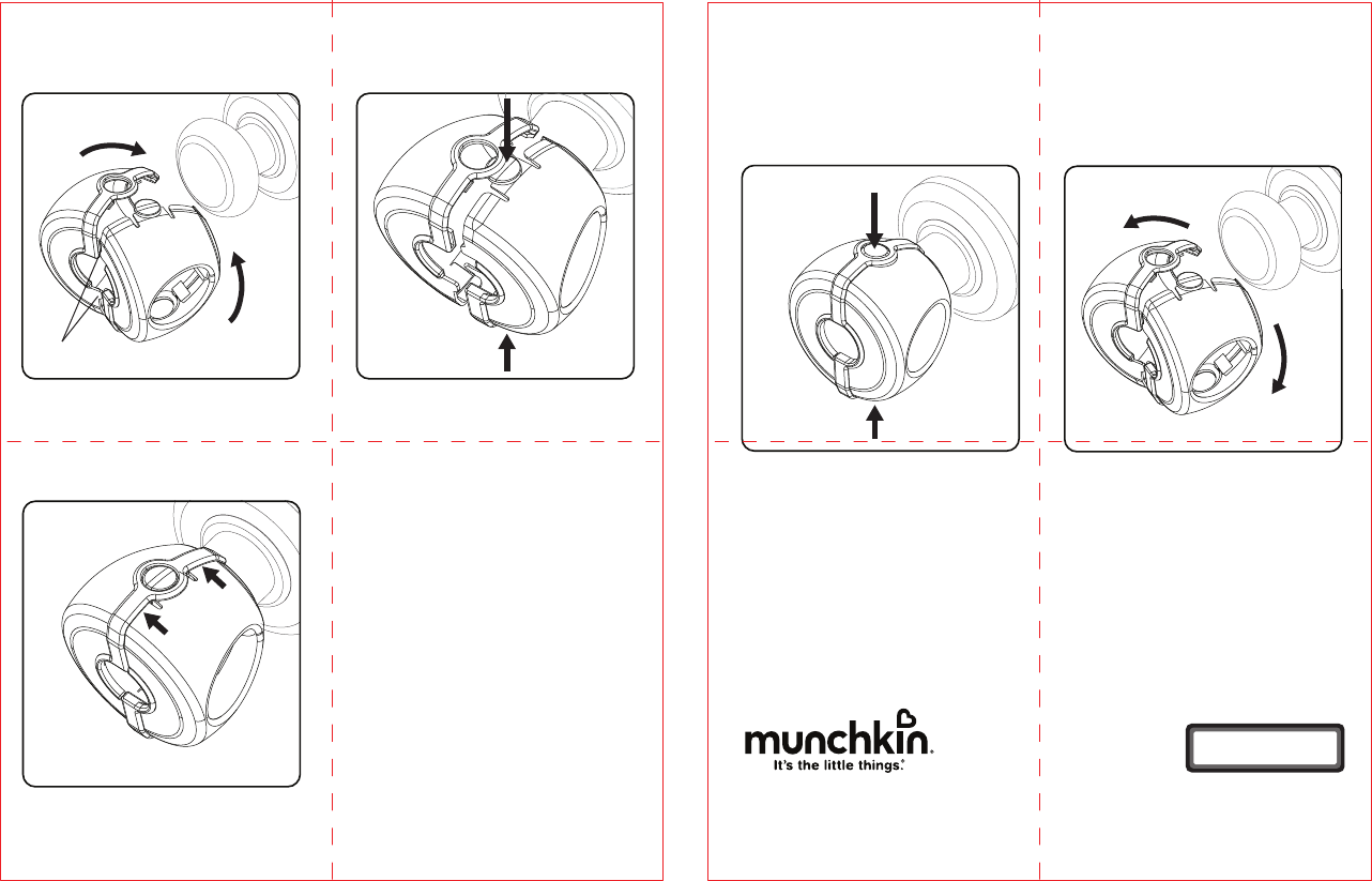 munchkin door knob cover