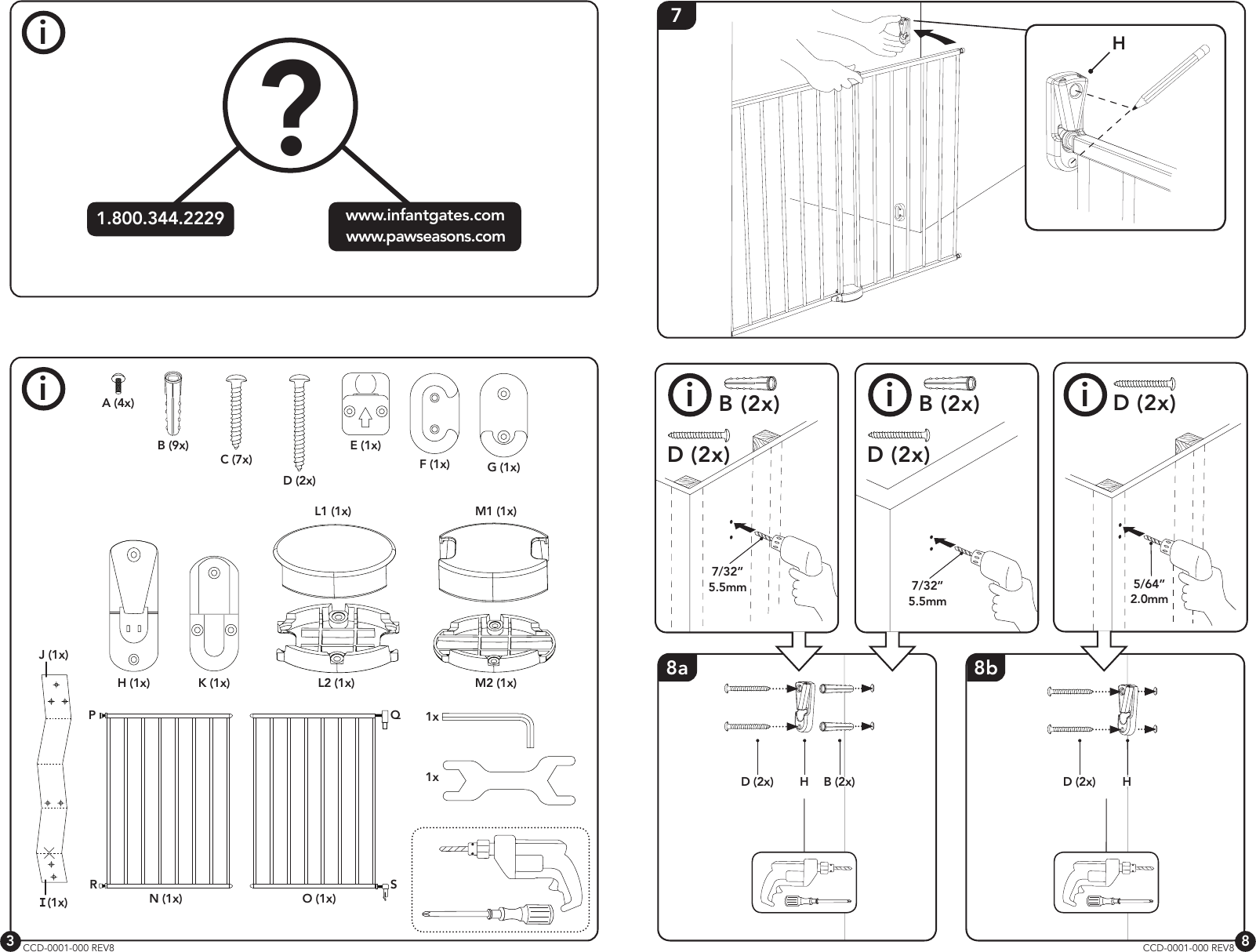 munchkin extending metal gate