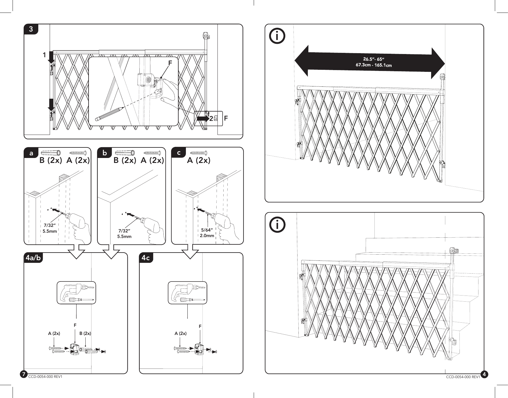 munchkin wide spaces expanding gate