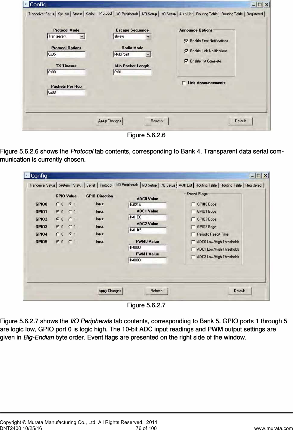 Page 28 of Murata Electronics North America DNT2400P 2.4GHz Transceiver Module User Manual 16 0346   Exhibit Cover