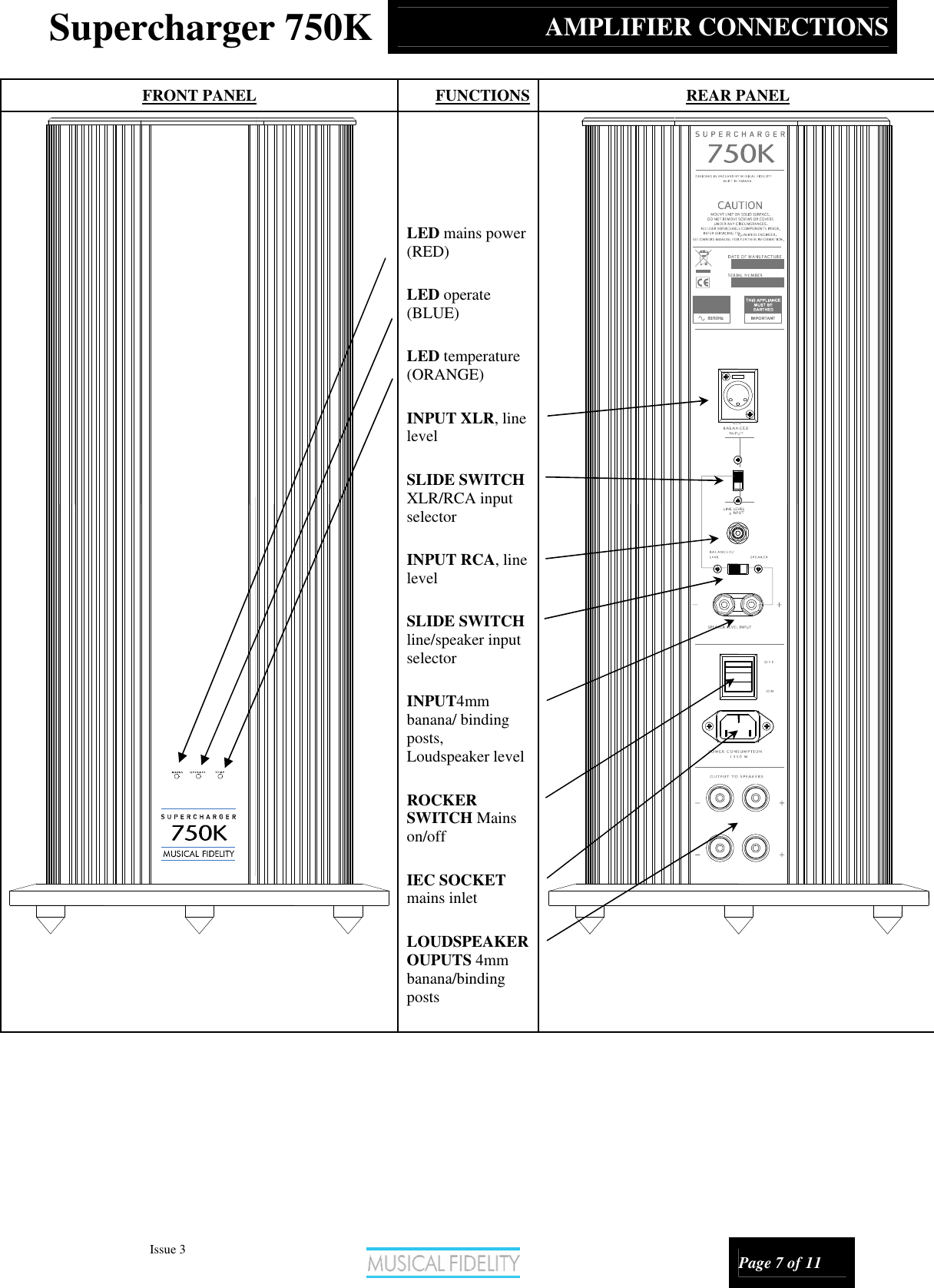 Page 7 of 11 - Musical-Fidelity Musical-Fidelity-Supercharger-750K-Users-Manual- A5 CD  Musical-fidelity-supercharger-750k-users-manual