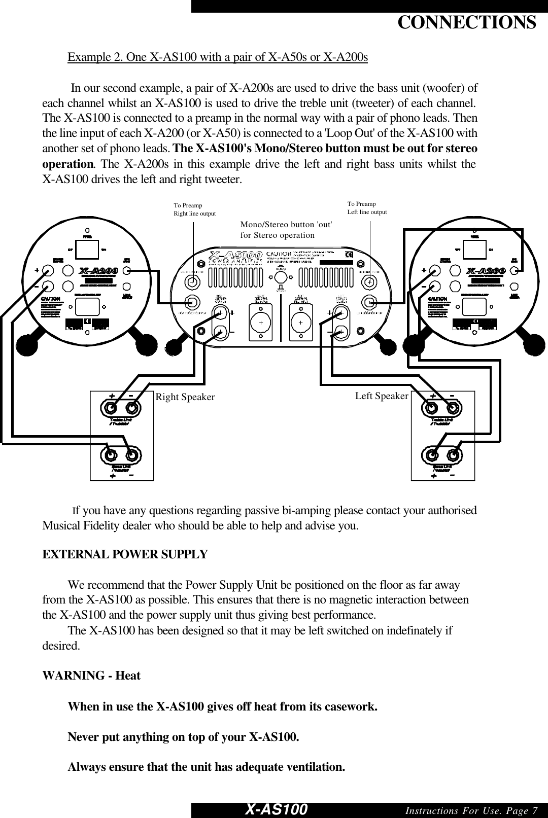 Page 7 of 9 - Musical-Fidelity Musical-Fidelity-X-As100-Users-Manual- C  Musical-fidelity-x-as100-users-manual