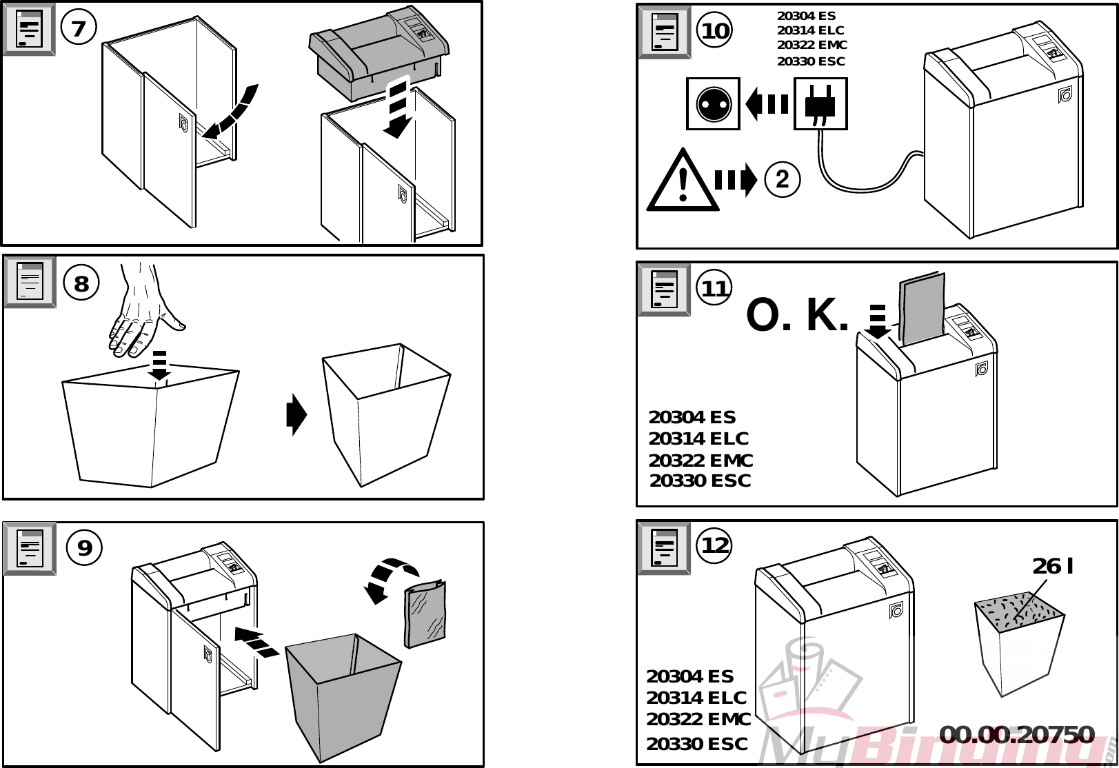Page 8 of 11 - MyBinding Dahle-20300-Series-Ps-Manual User Manual