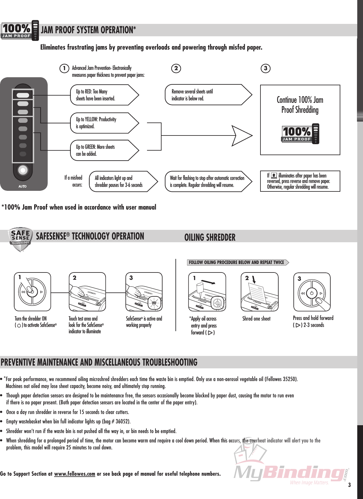 Page 4 of 5 - MyBinding Fellowes-Ms460Ci-Ps-2008-Manual User Manual