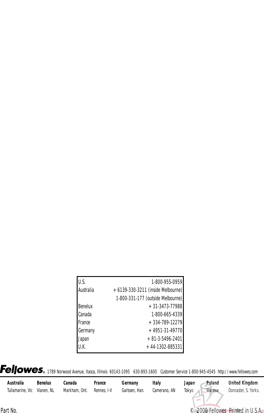 Page 5 of 5 - MyBinding Fellowes-Pc100-Bind-Manual User Manual