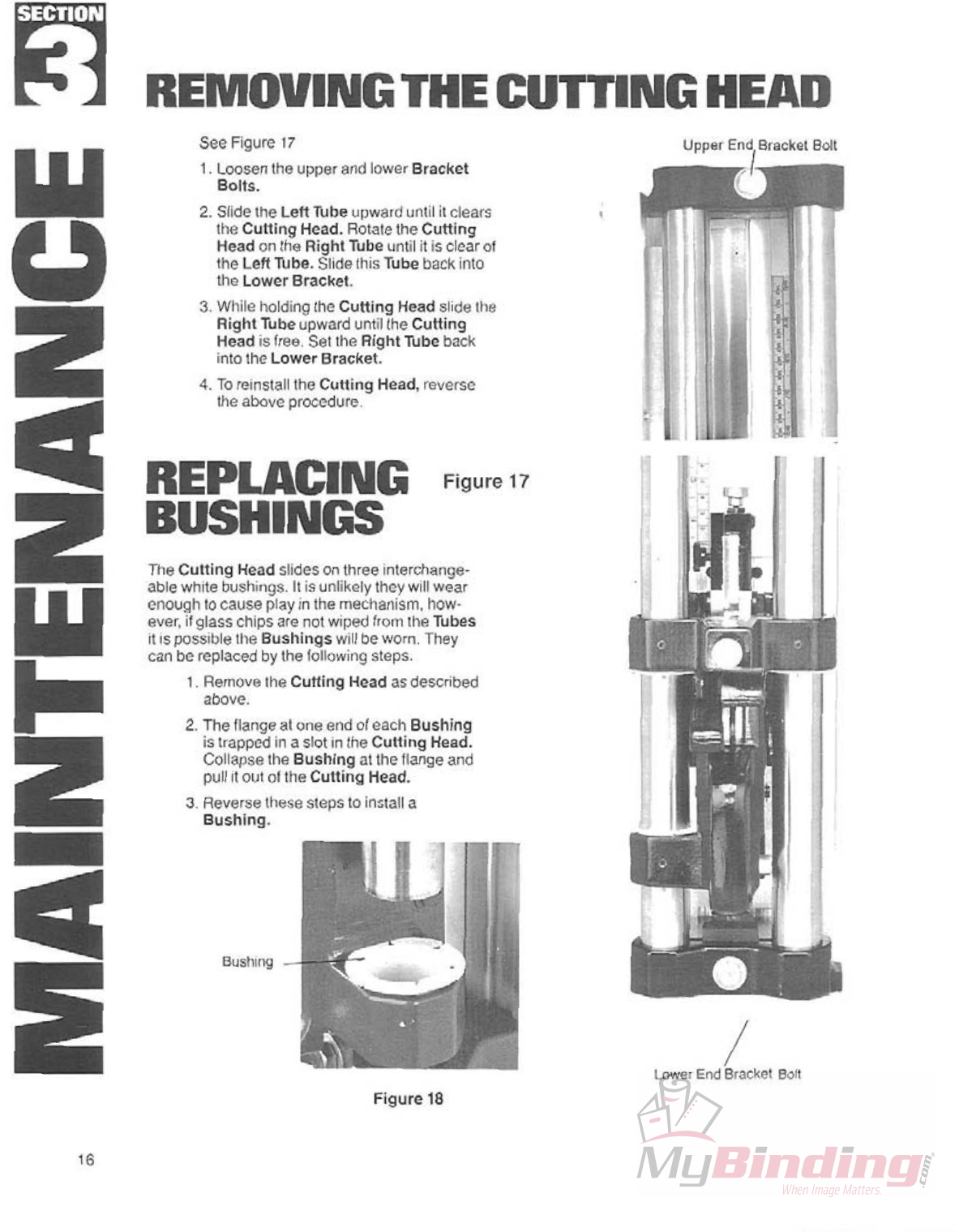MyBinding Fletcher 3000 Manual User