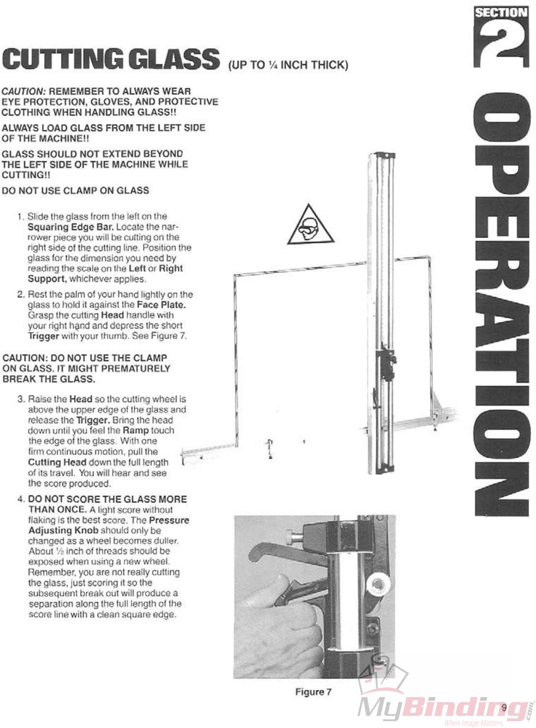 MyBinding Fletcher 3000 Manual User