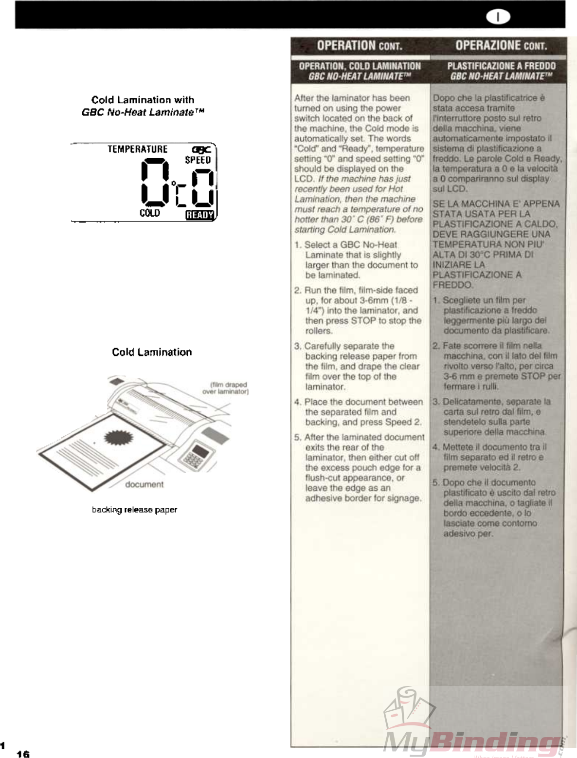 Page 10 of 12 - MyBinding Gbc-3500-Pouch-Laminator-Users-Manual User Manual