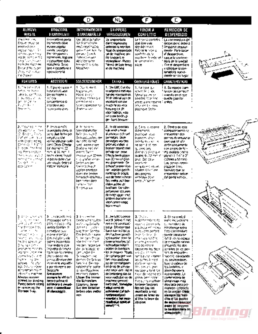 Page 11 of 12 - MyBinding Gbc-4000-5000-Combo-Comb-Binding-Machine-Users-Manual User Manual