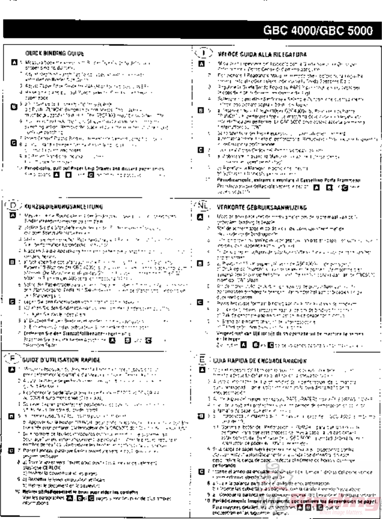 Page 5 of 12 - MyBinding Gbc-4000-5000-Combo-Comb-Binding-Machine-Users-Manual User Manual