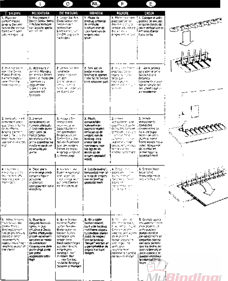 Page 9 of 12 - MyBinding Gbc-4000-5000-Combo-Comb-Binding-Machine-Users-Manual User Manual