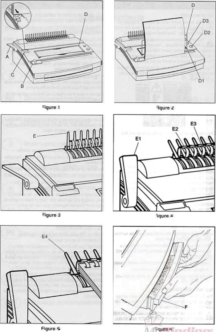 Page 4 of 5 - MyBinding Gbc-Docubind-P300-Users-Manual User Manual