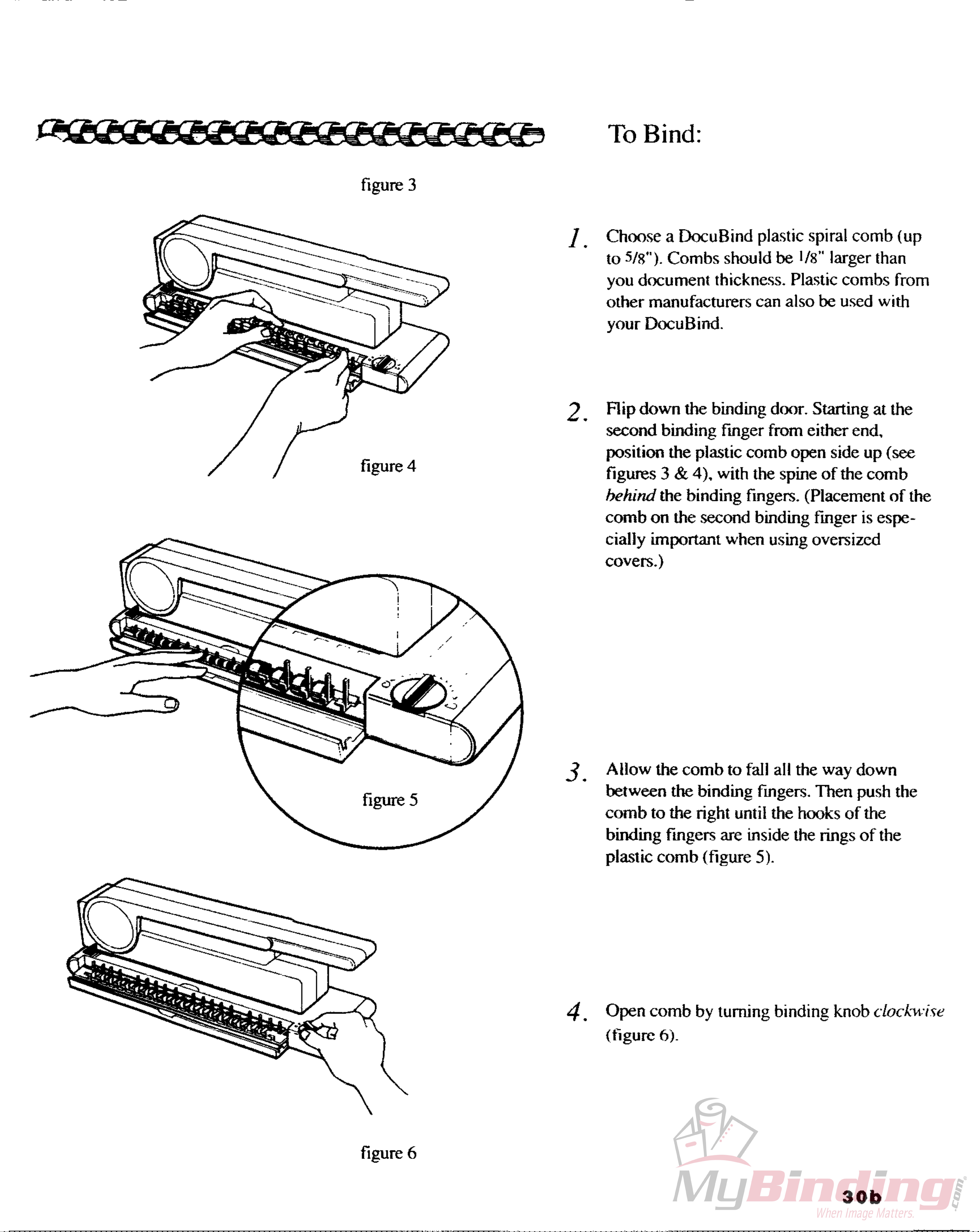 MyBinding Gbc Docubind Users Manual User