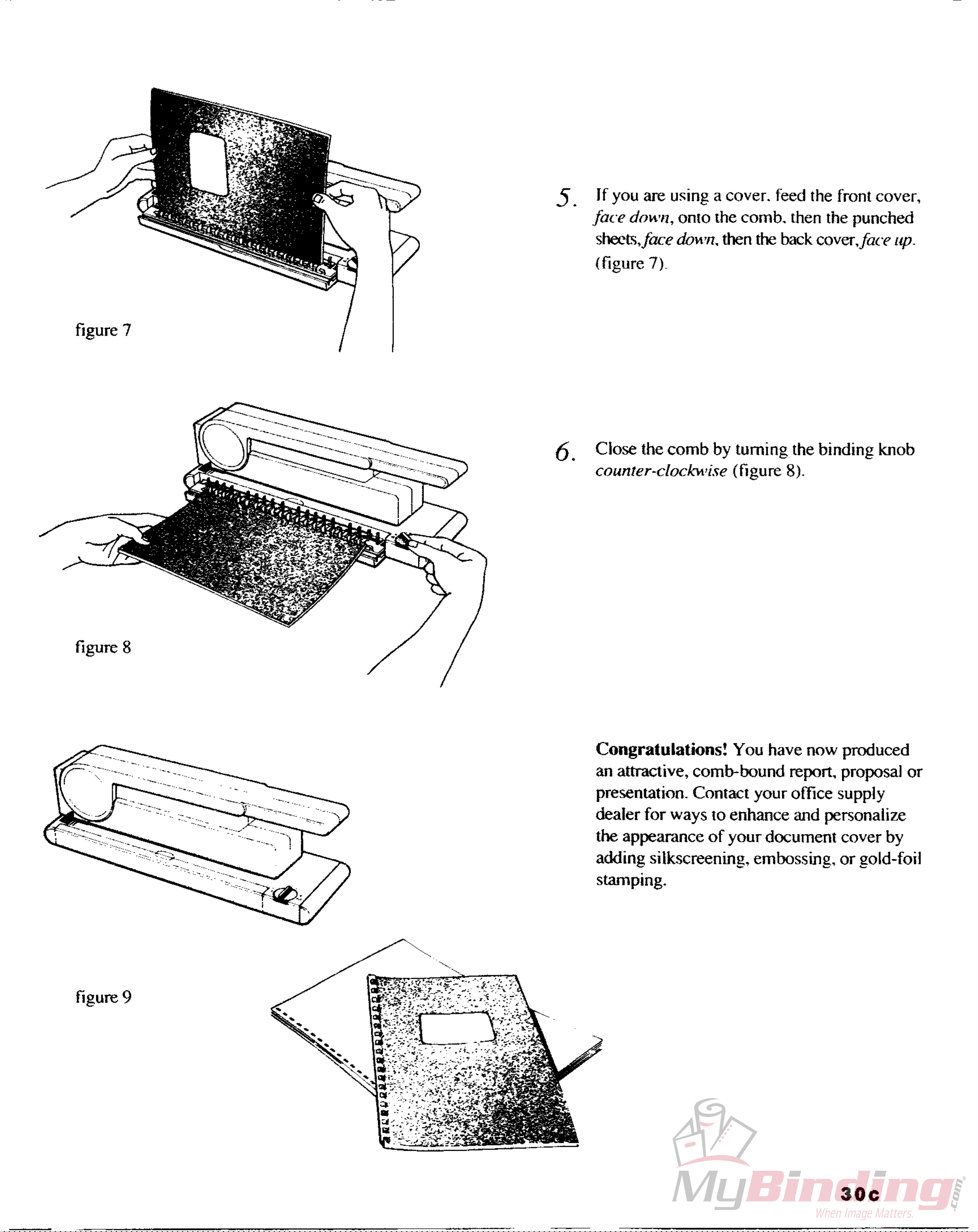Page 4 of 5 - MyBinding Gbc-Docubind-Users-Manual User Manual