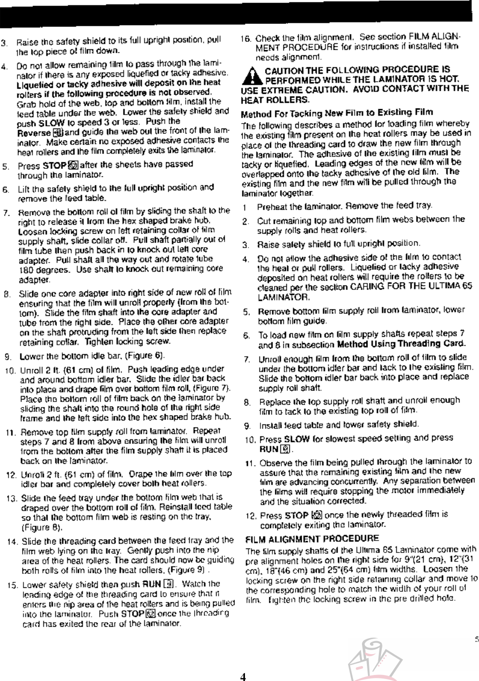 Page 5 of 11 - MyBinding Gbc-Ultima-65-Operating-Instructions User Manual